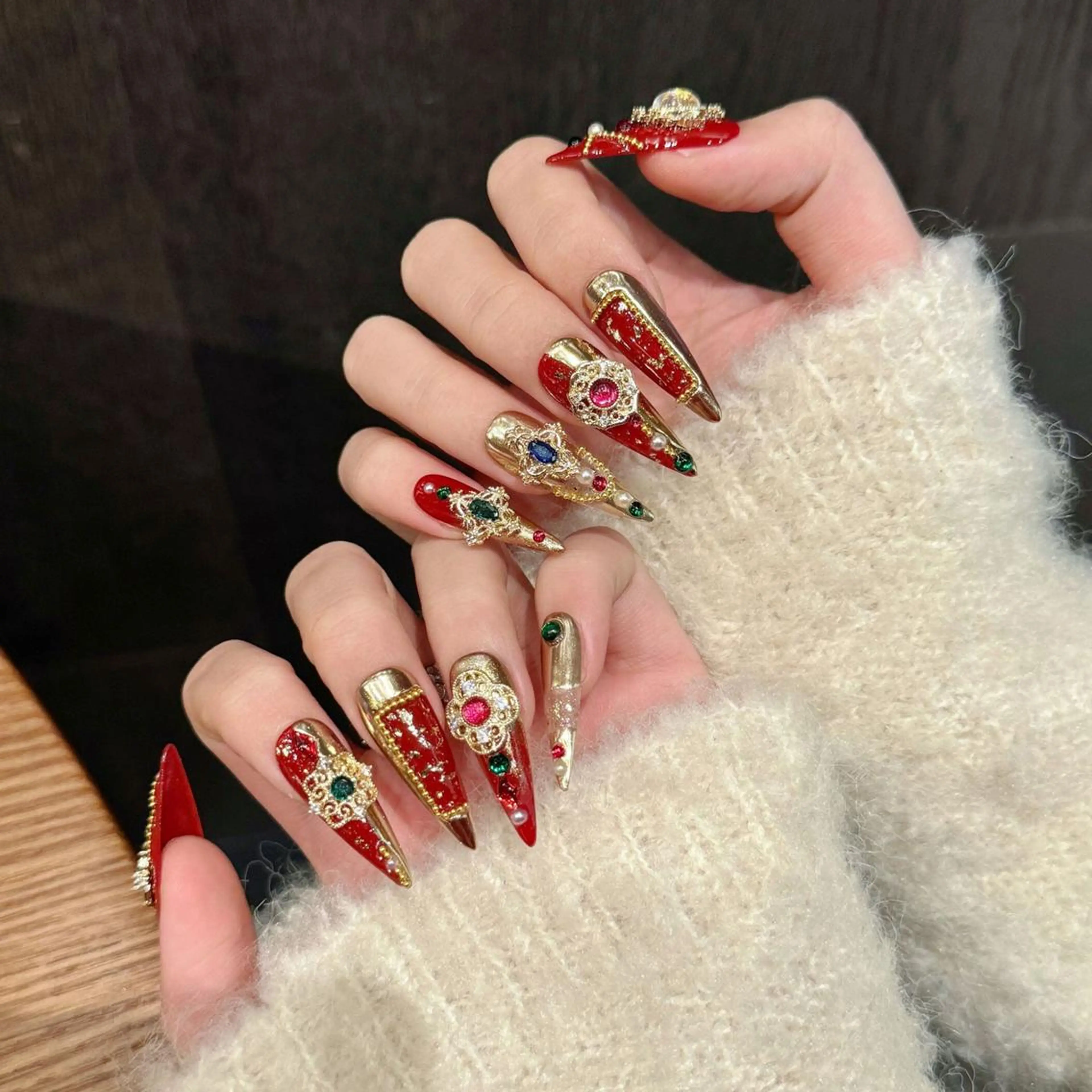 ネイル ジェルネイル スカルプネイル ネイルチップ Amy 🤍のネイルデザイン