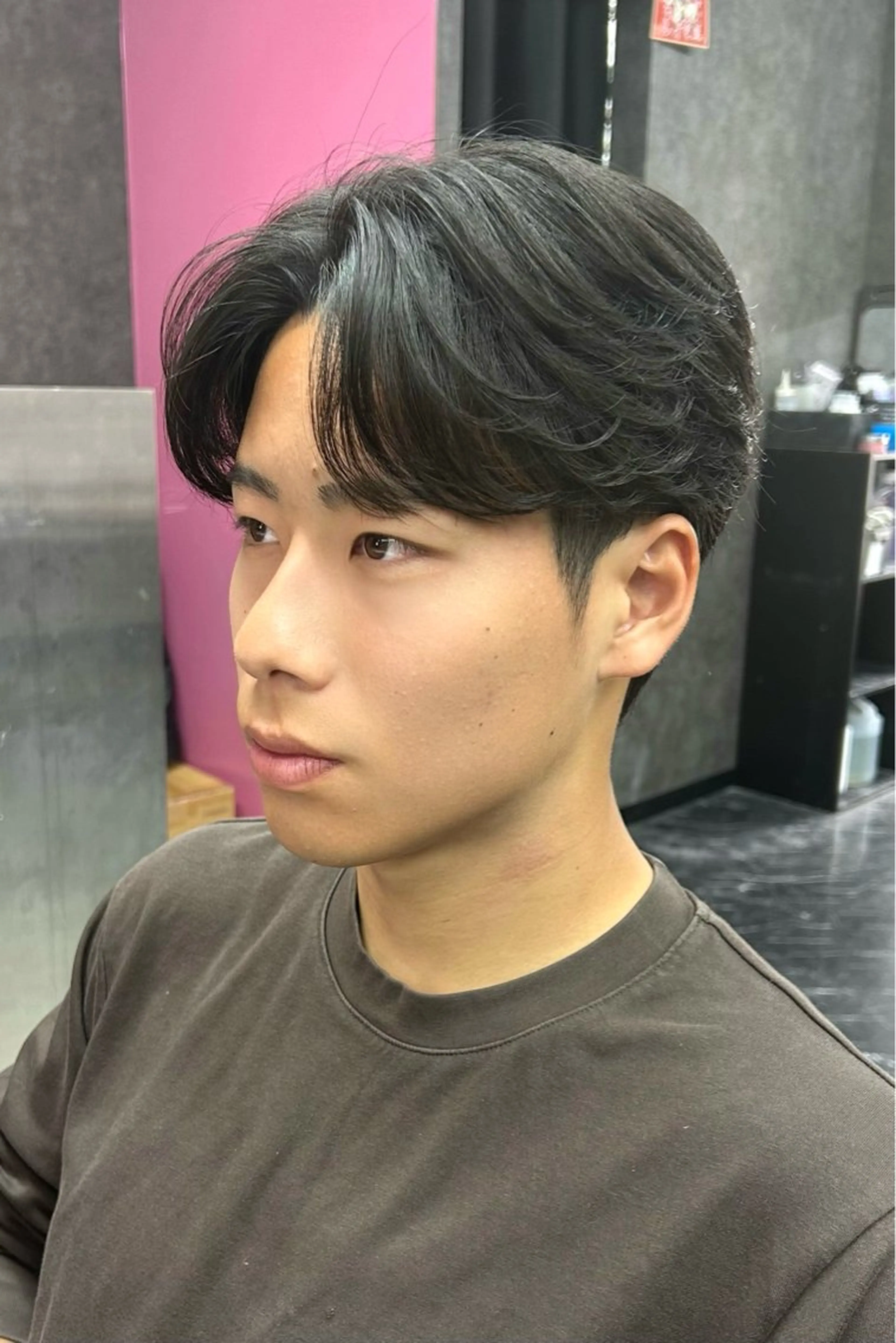 ショート カラー メンズ カット ヘアセット メンズスタイリスト 前田雄輝のヘアスタイル