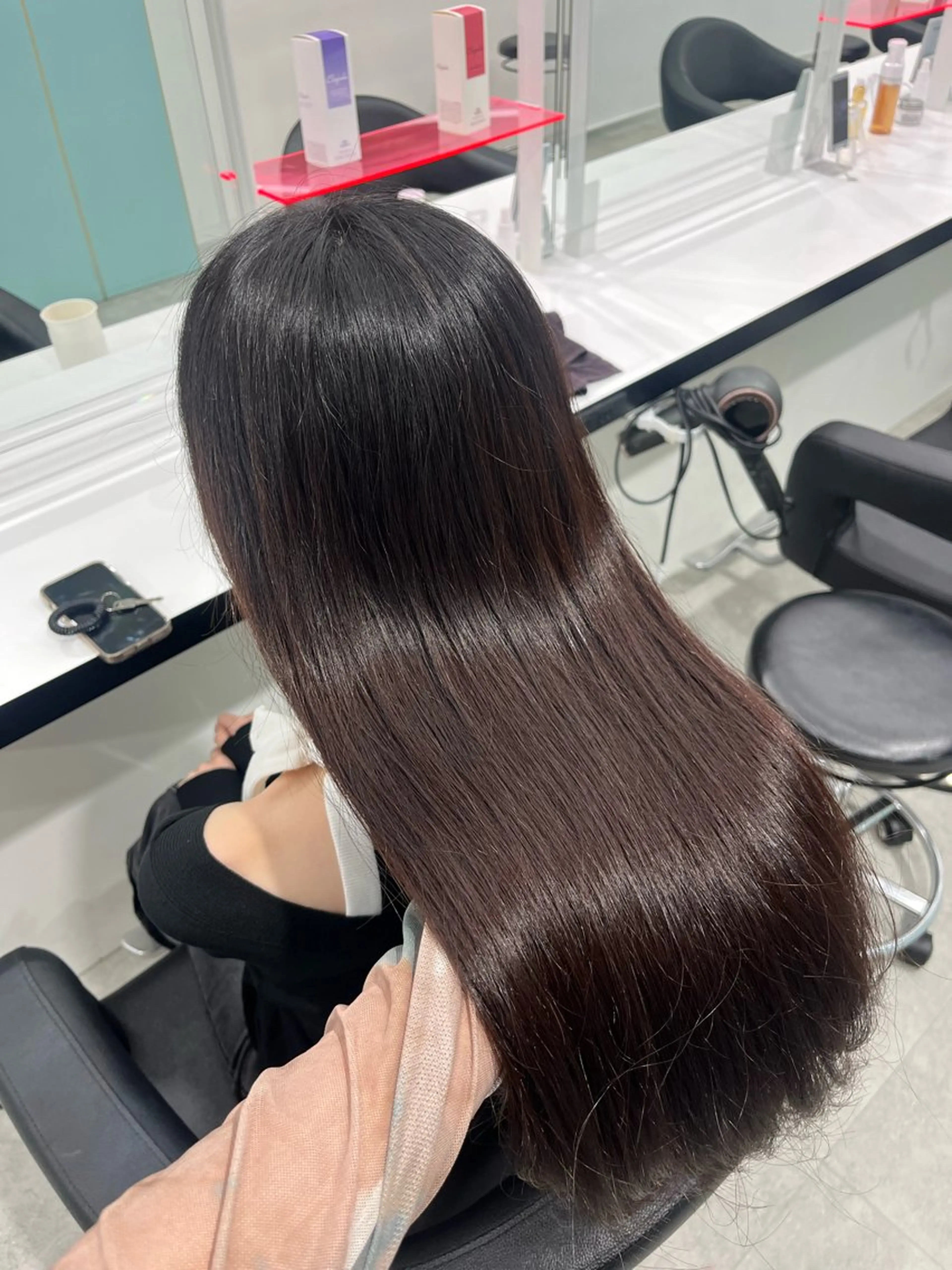 ロング みう/仙台/暖色/ 艶髪/顔周りカット/のヘアスタイル