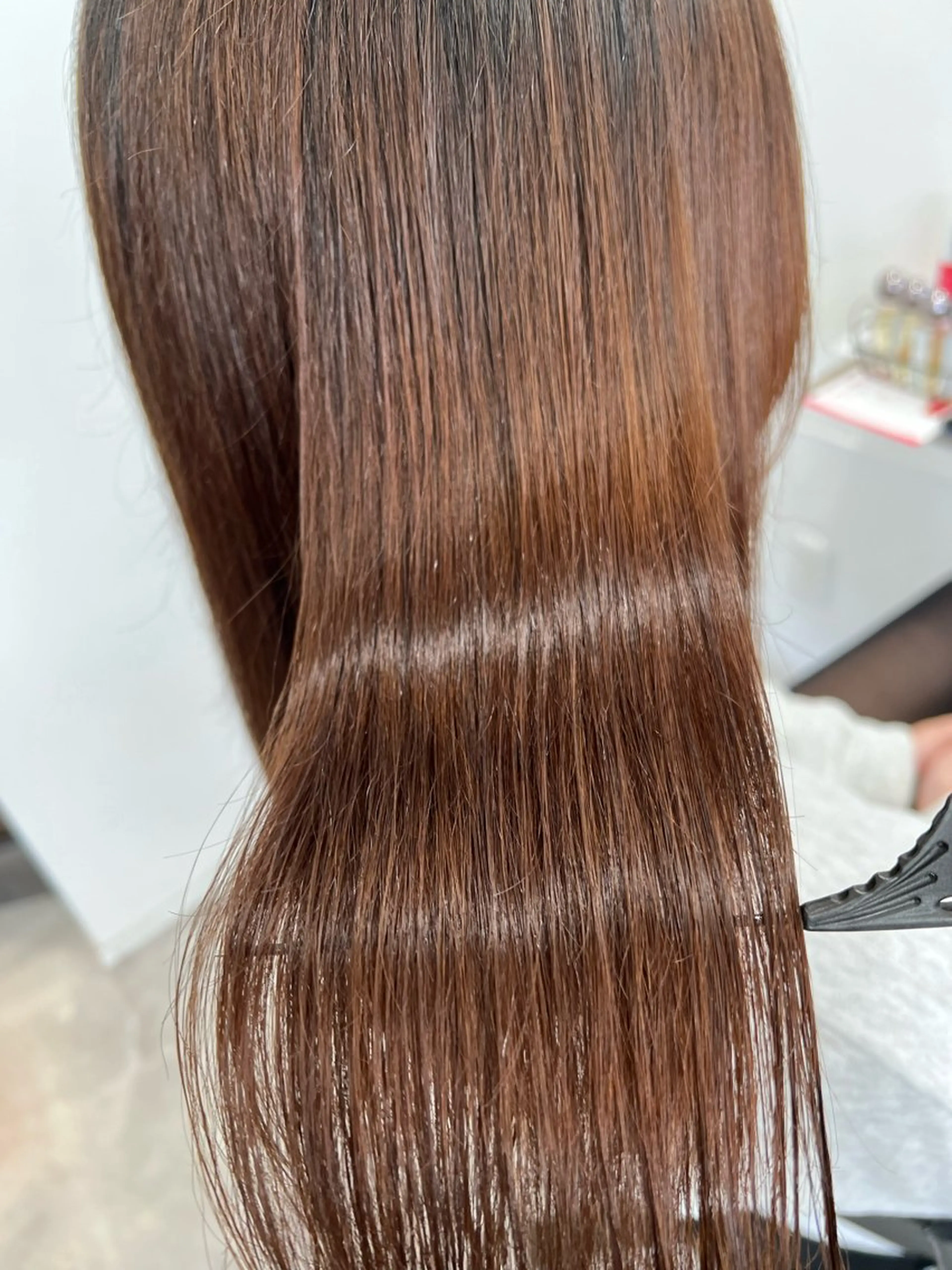 ロング 縮毛矯正 透明感/レイヤー💎 髪質改善/希美のヘアスタイル