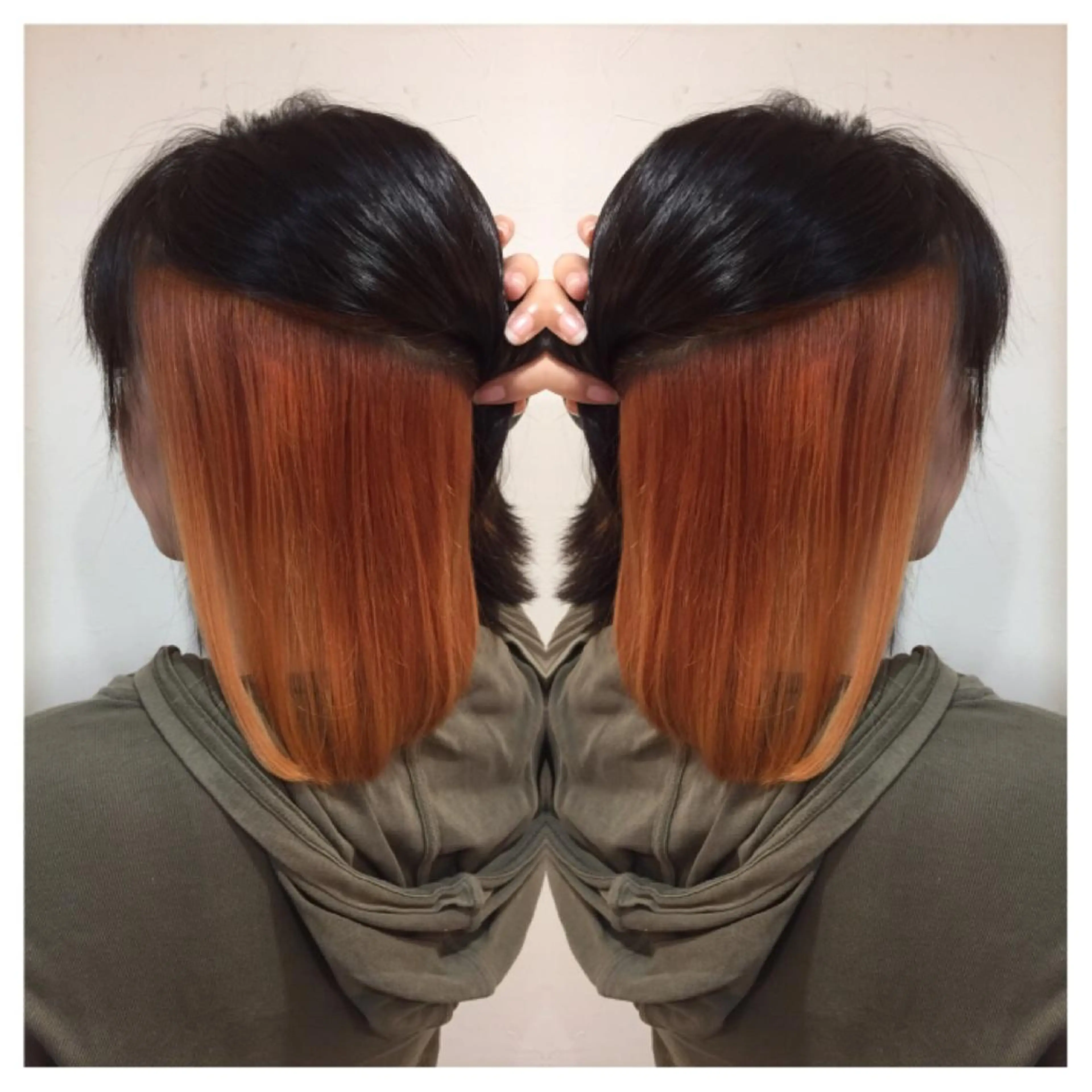 ミディアム 髪質改善/痛ませ ないカラー/西村航大のヘアスタイル