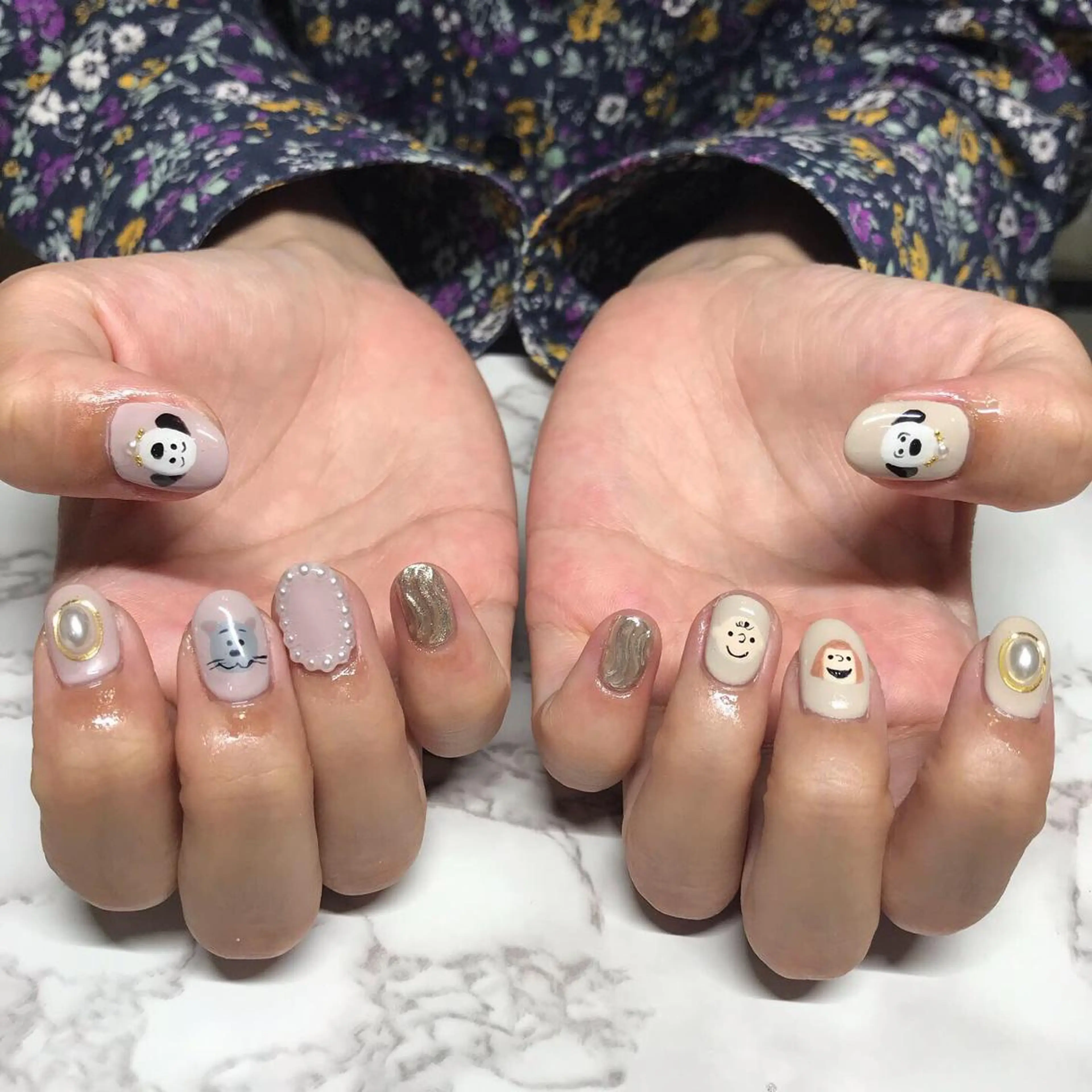 ネイル 持ち込み アスピーネイル所属・アスピーネイル asukaのネイルデザイン