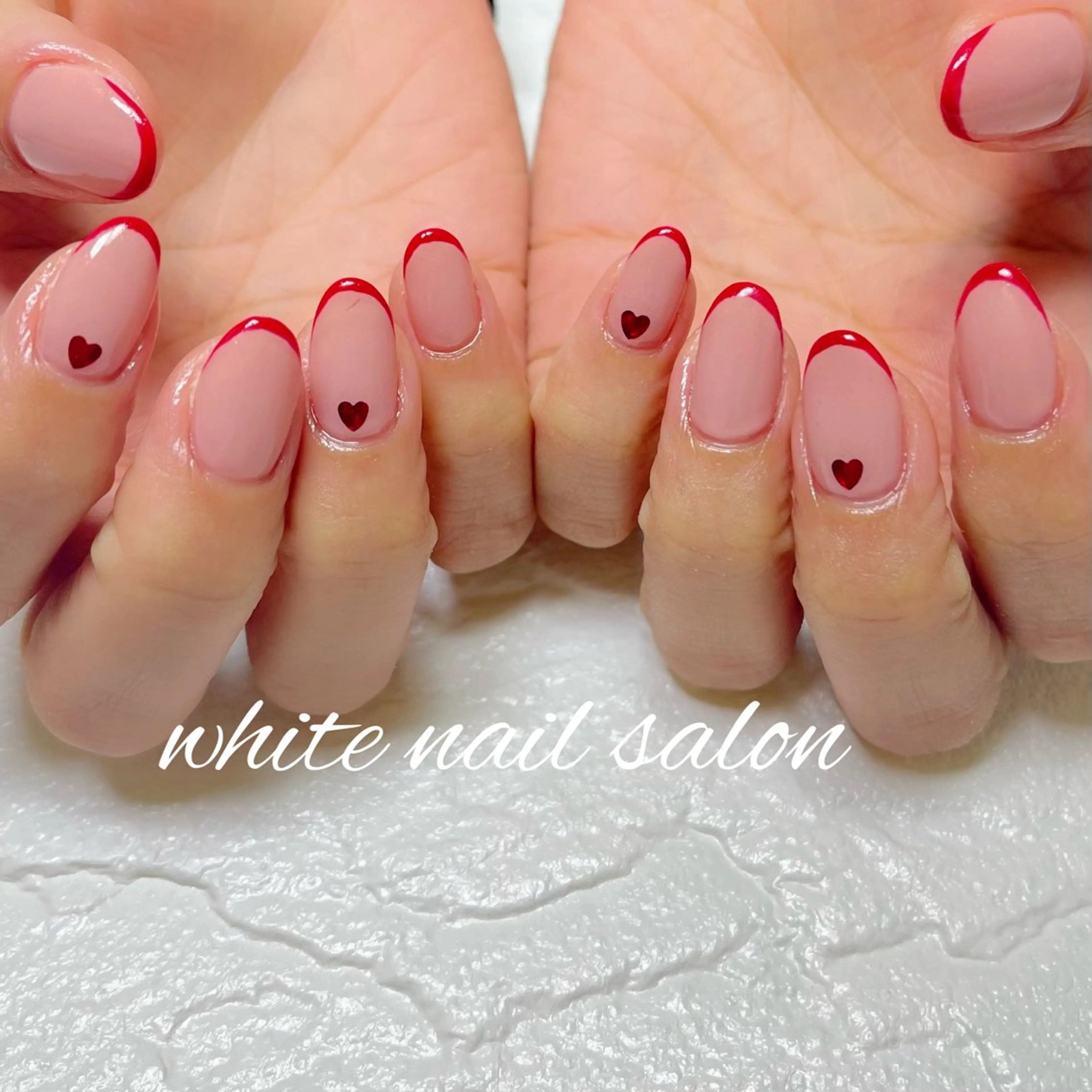 ネイル ラメ(グリッター) 持ち込み ハンドネイル white nail salonのネイルデザイン