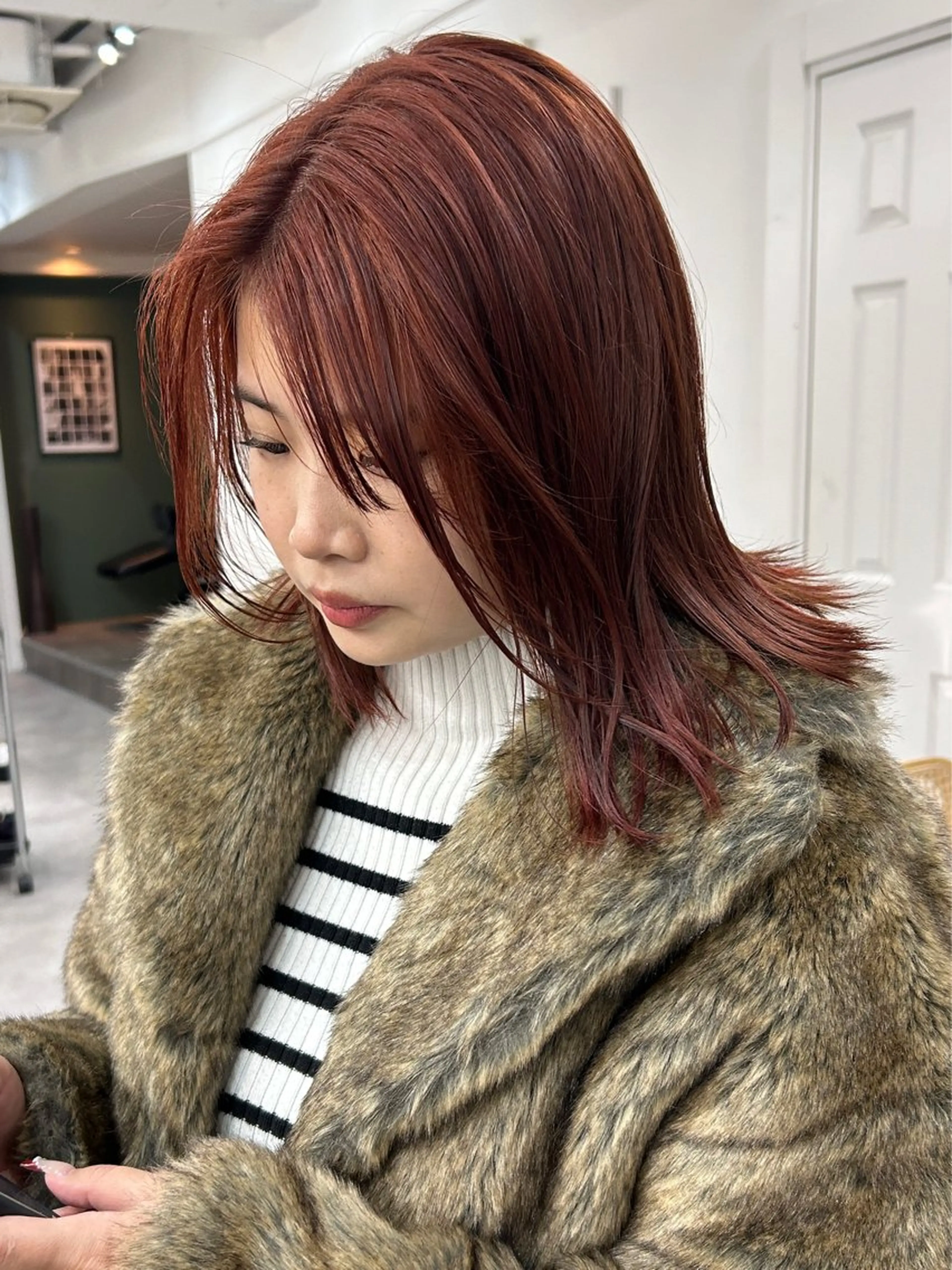 【ブリーチなしでできる🫧】wカラー+カット+トリートメント✨の写真