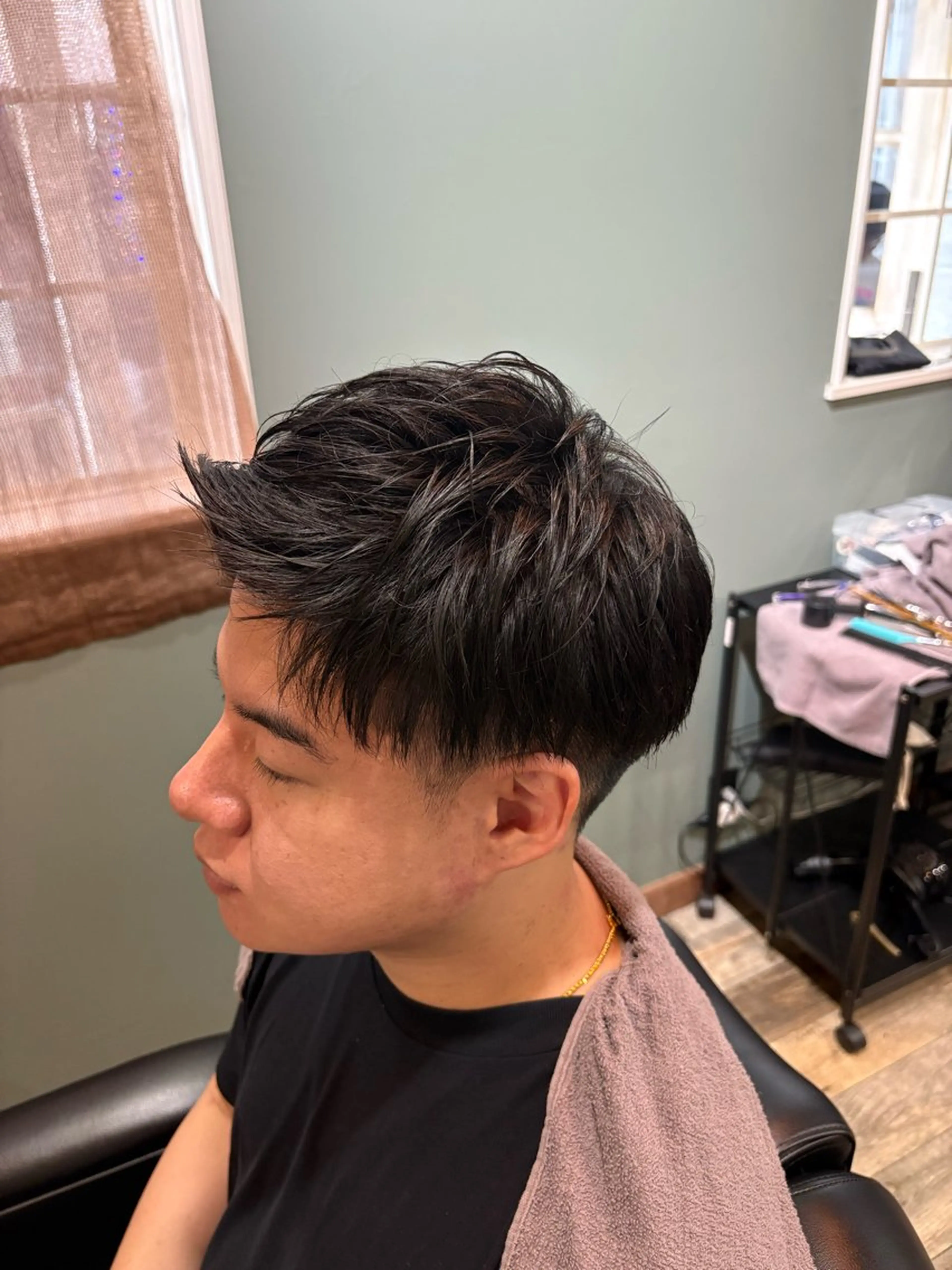 ショート メンズ 木名瀬 海星のヘアスタイル
