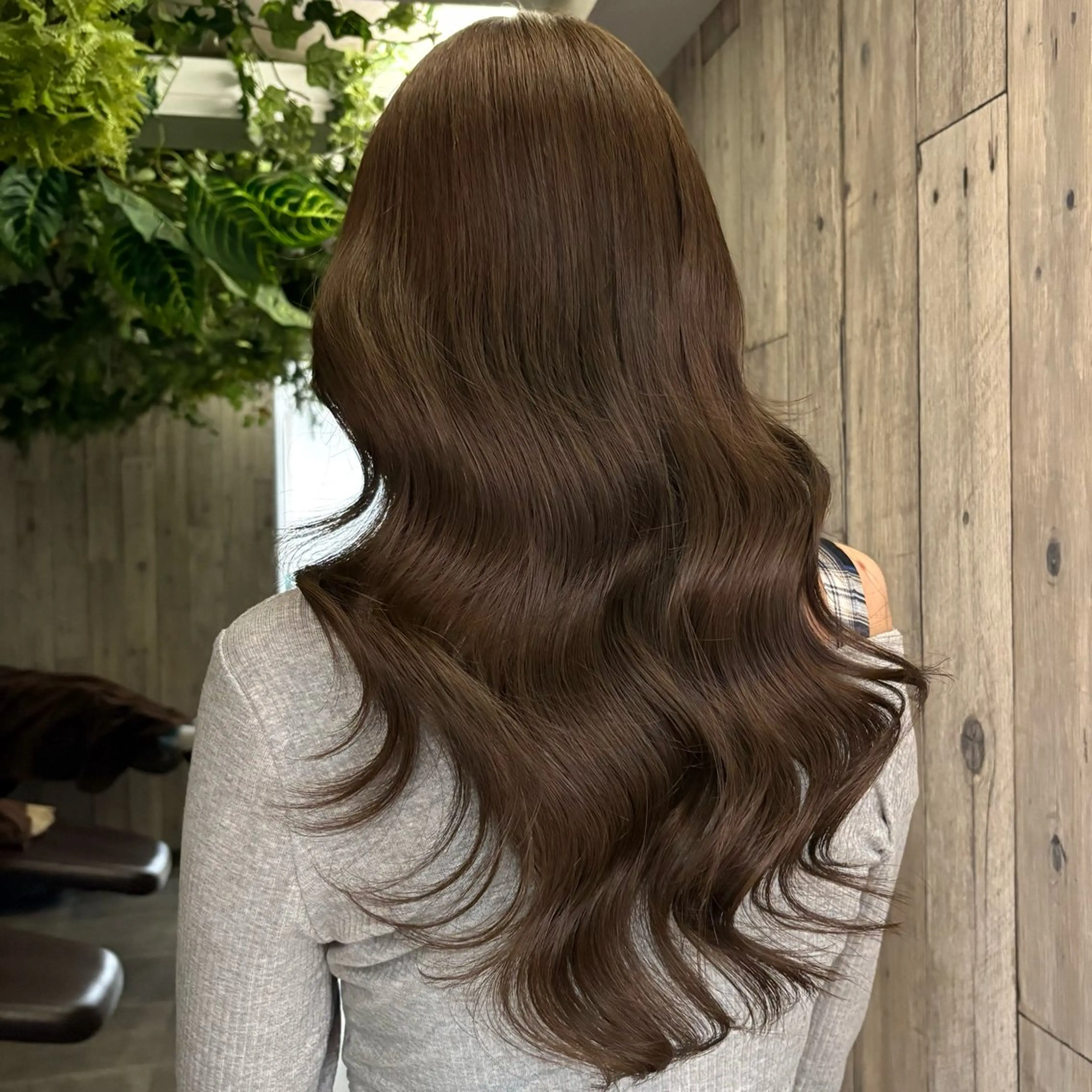 ♡U24応援価格♡【🎀ブリーなしでできる透明感明るめカラー🎀】最小限のダメージでまろやかカラーに✩.*˚の写真