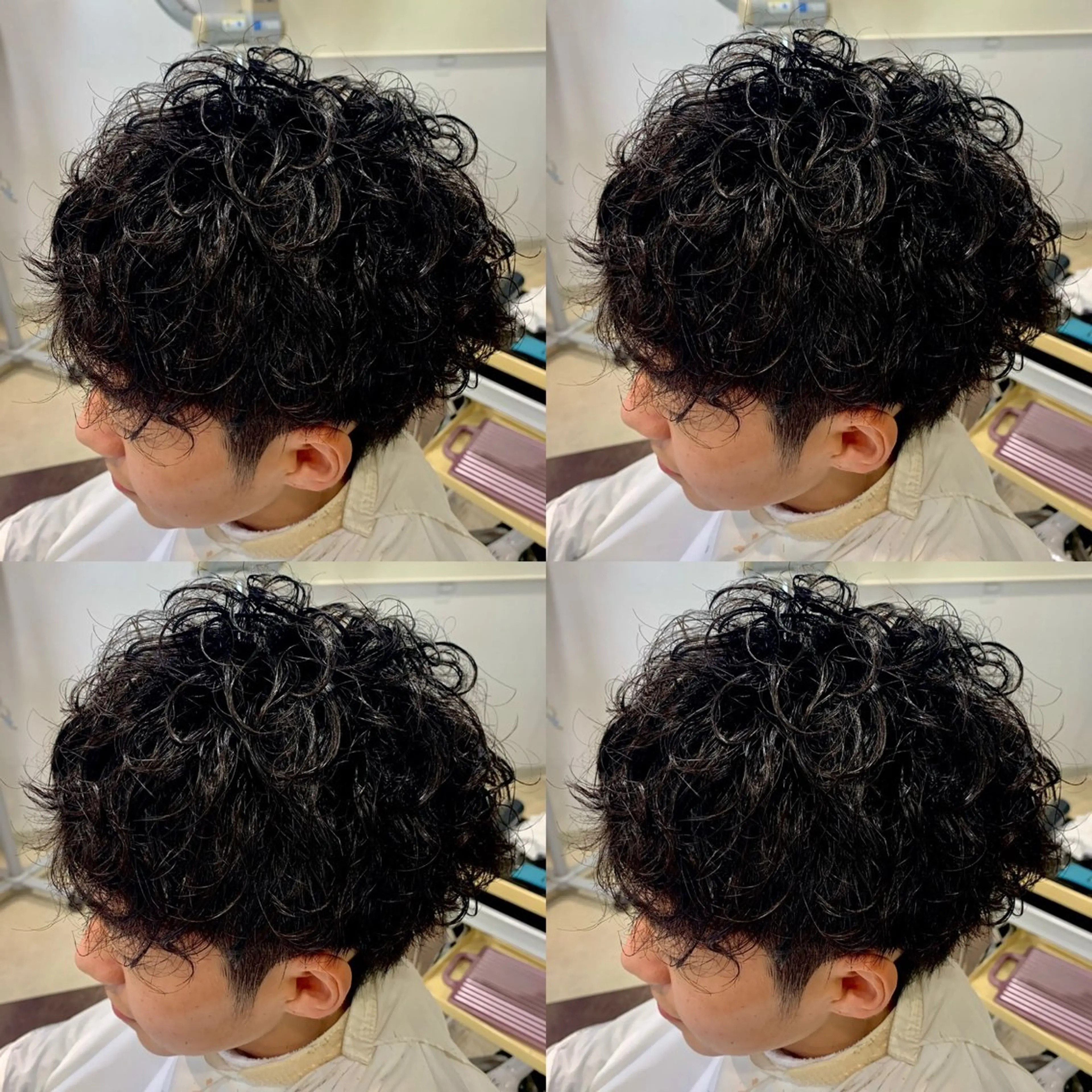 ショート パーマ メンズ ✨ギャップNO1✨ 工藤大輔のヘアスタイル