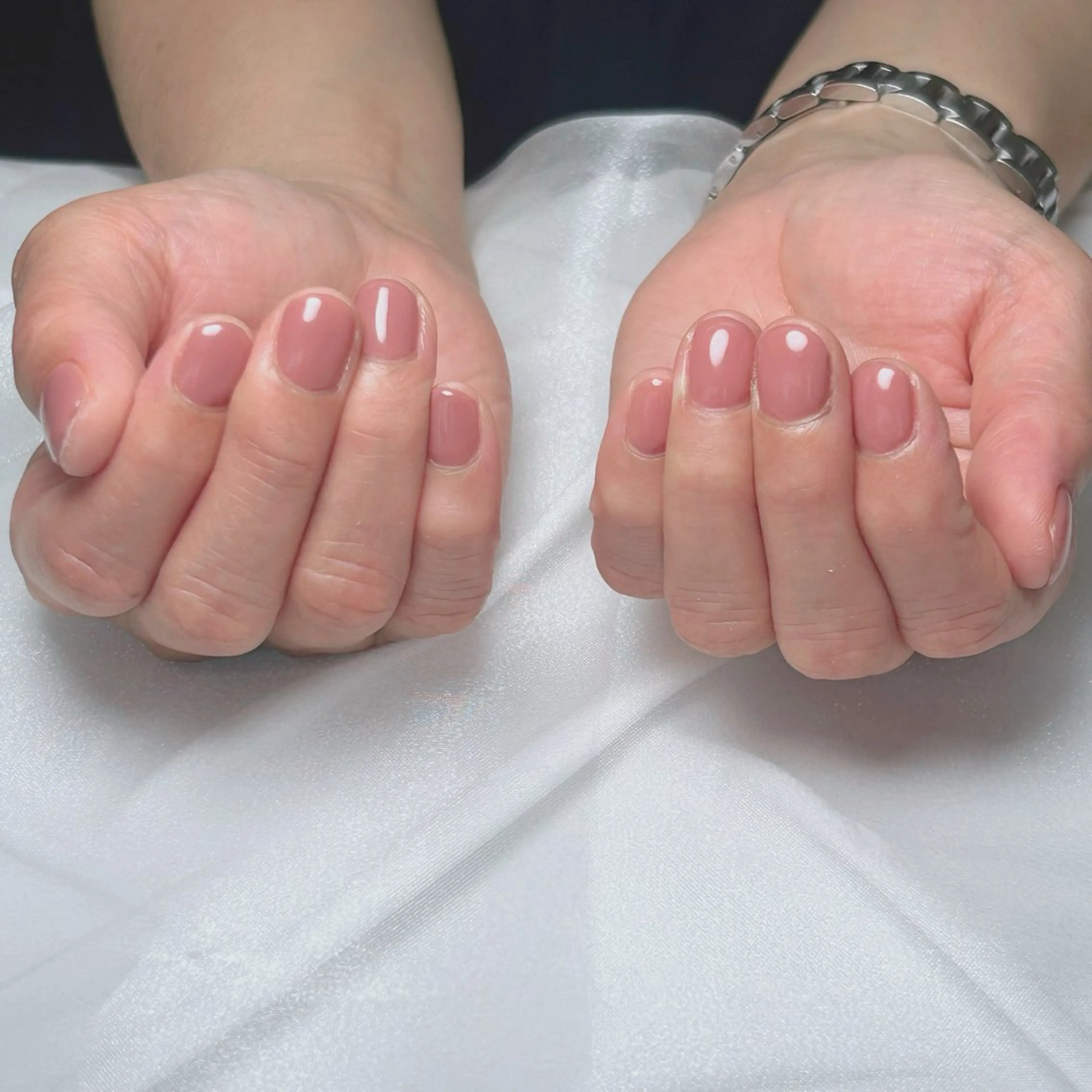 ネイル ピンク nico + 鷲野のネイルデザイン