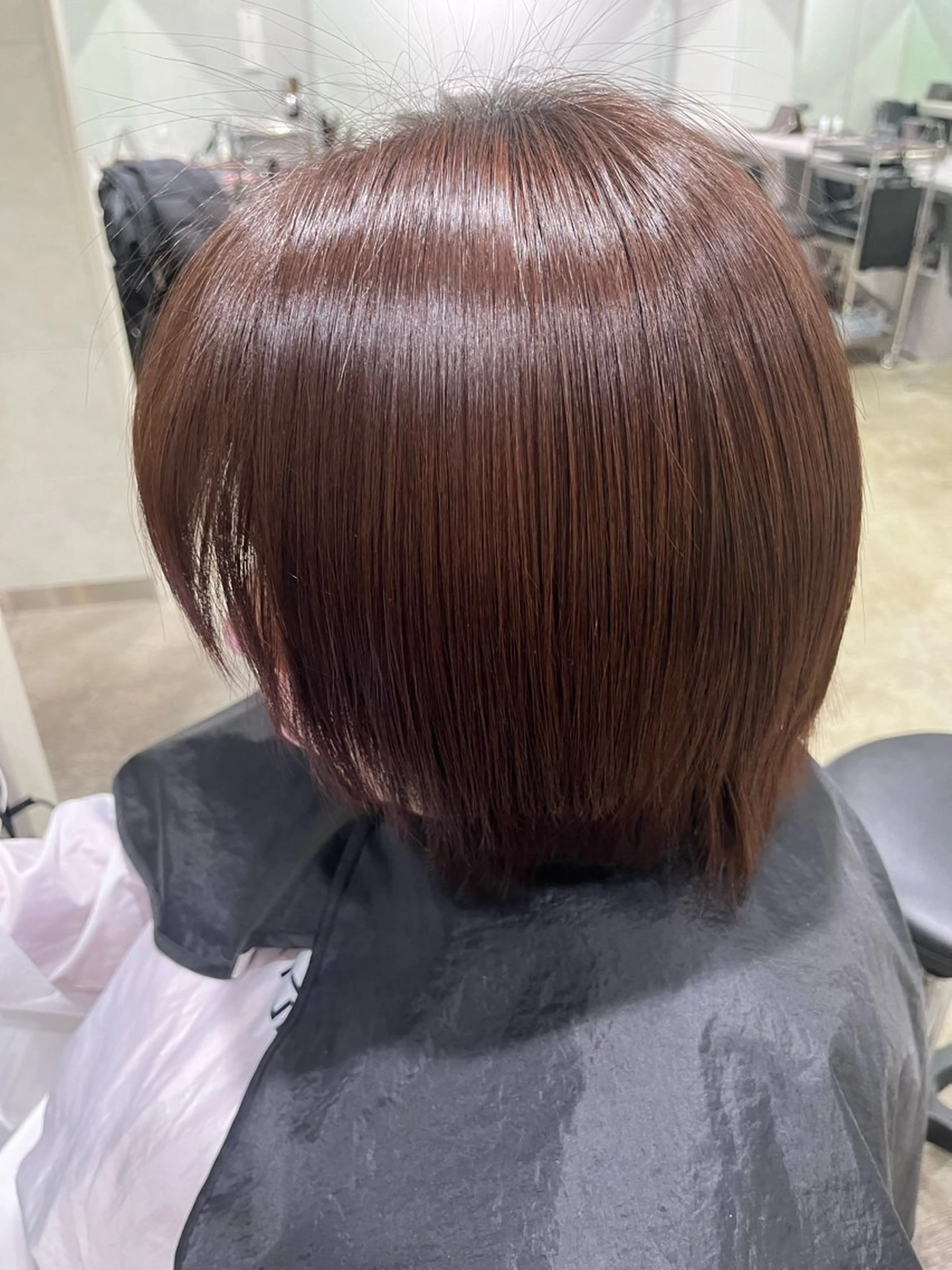 ショート パーマ 縮毛矯正 特化生田のヘアスタイル