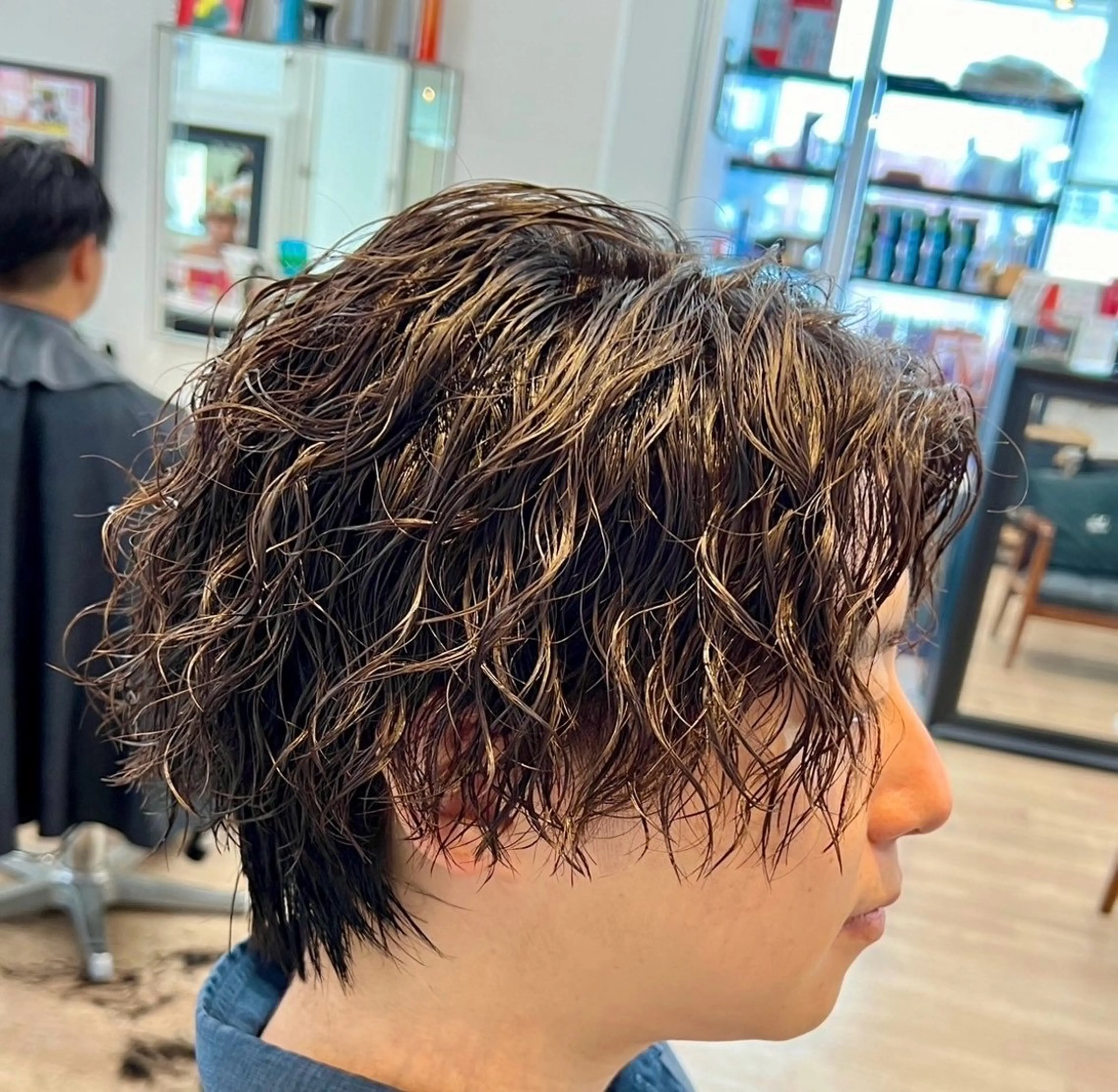 パーマ メンズ 横浜メンズパーマ/ シャドウ/ショウゴのヘアスタイル