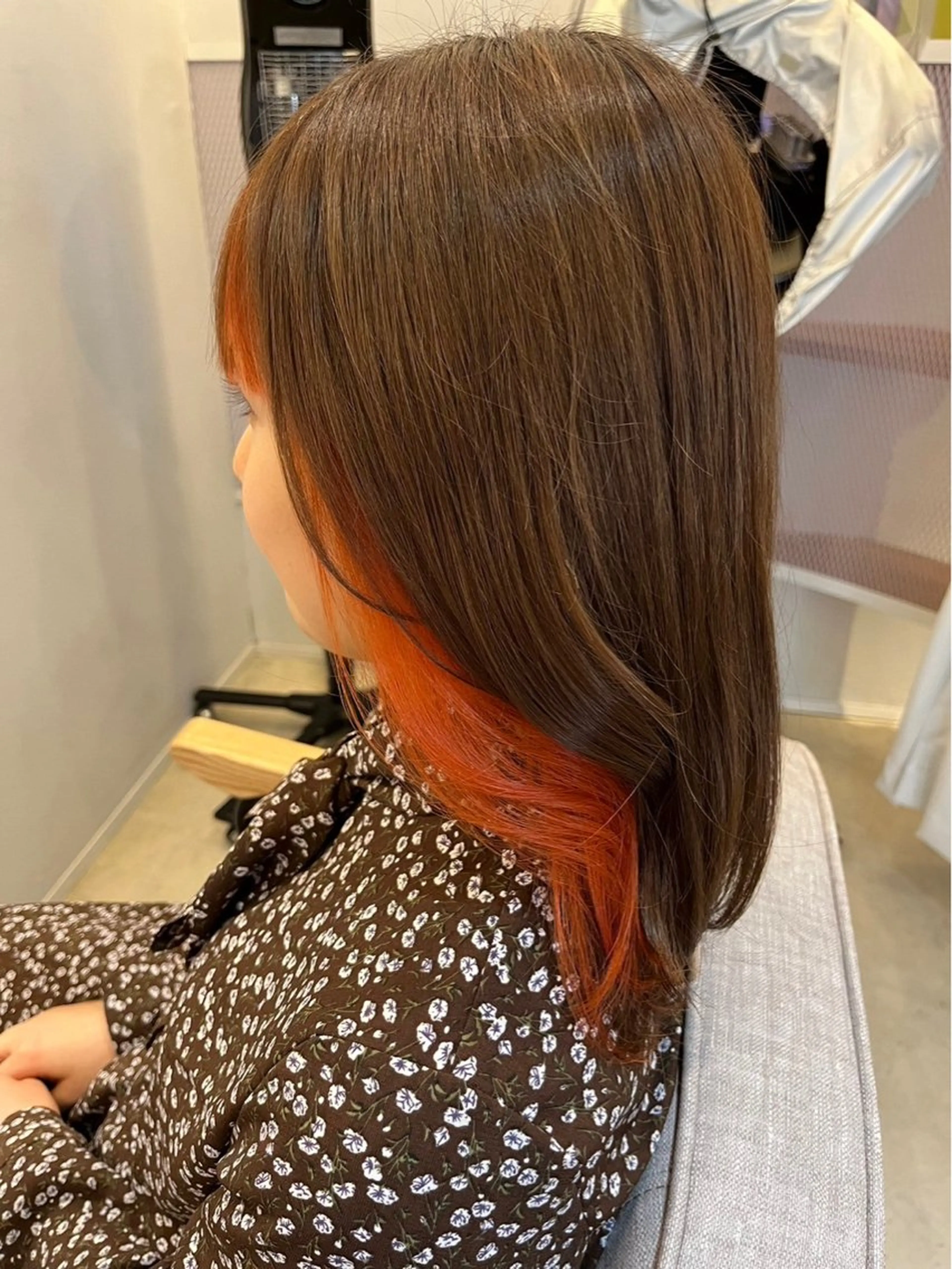 ロング 特化✨透明感カラー 白髪染め✨住田緋菜のヘアスタイル