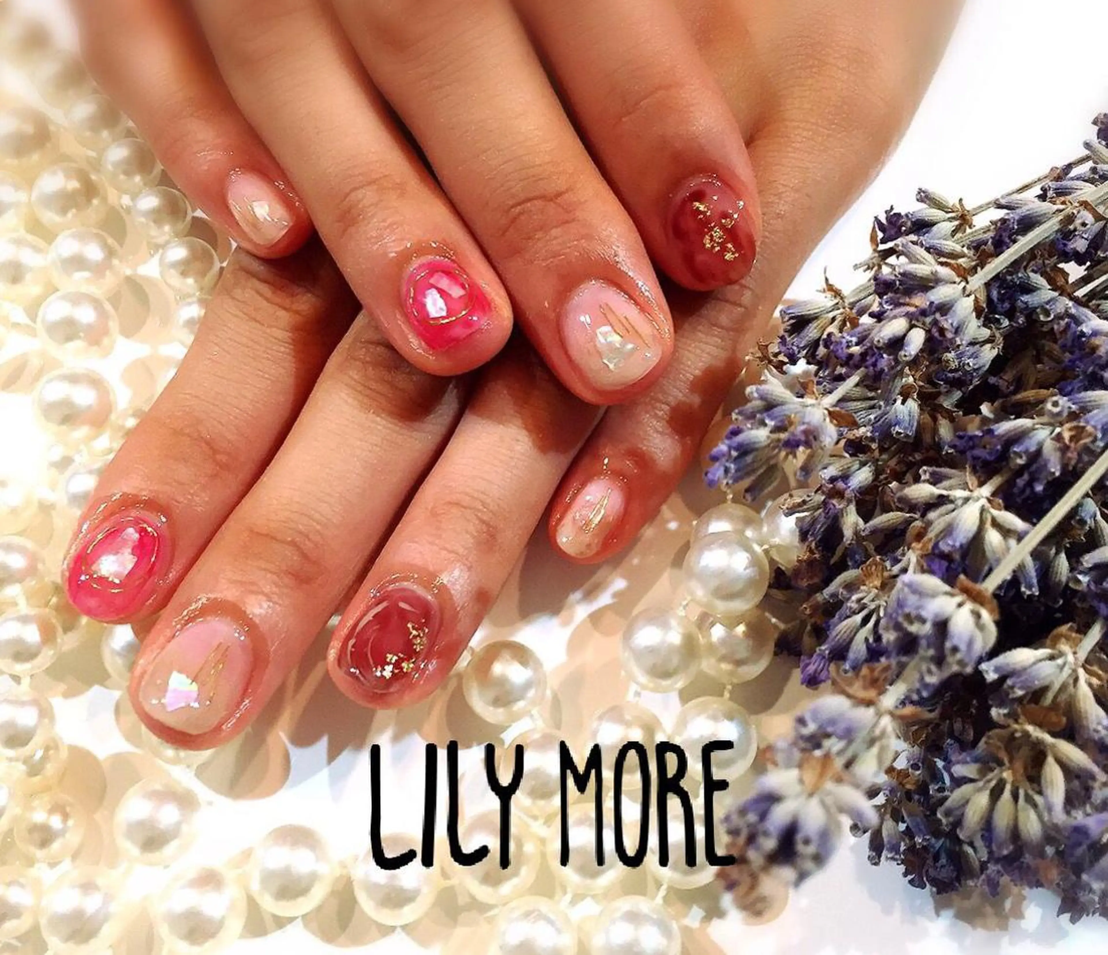 ネイル ニュアンスネイル Lily closetのネイルデザイン