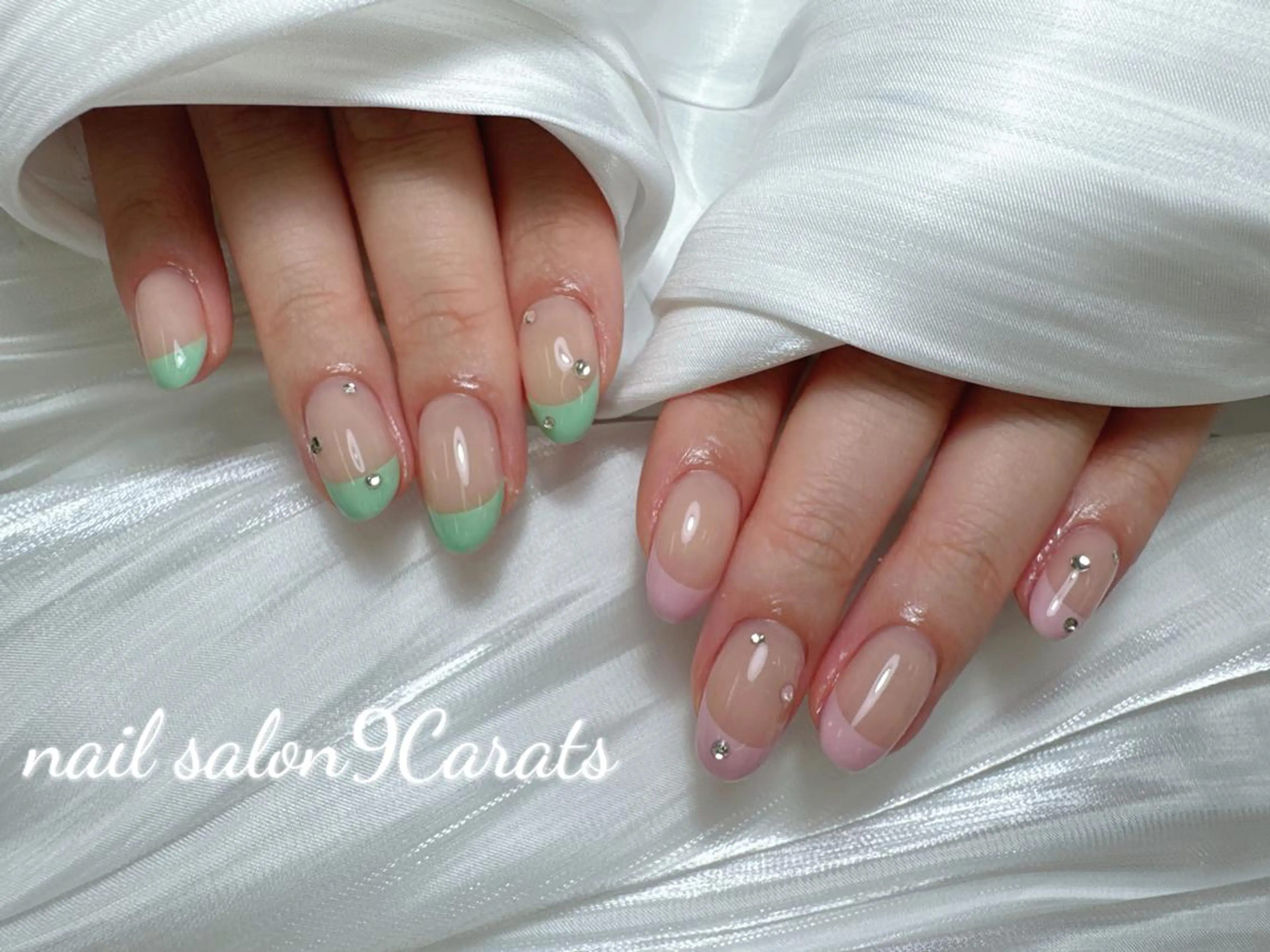 ネイル ハンドネイル ネイルサロン 9Carats神田のネイルデザイン