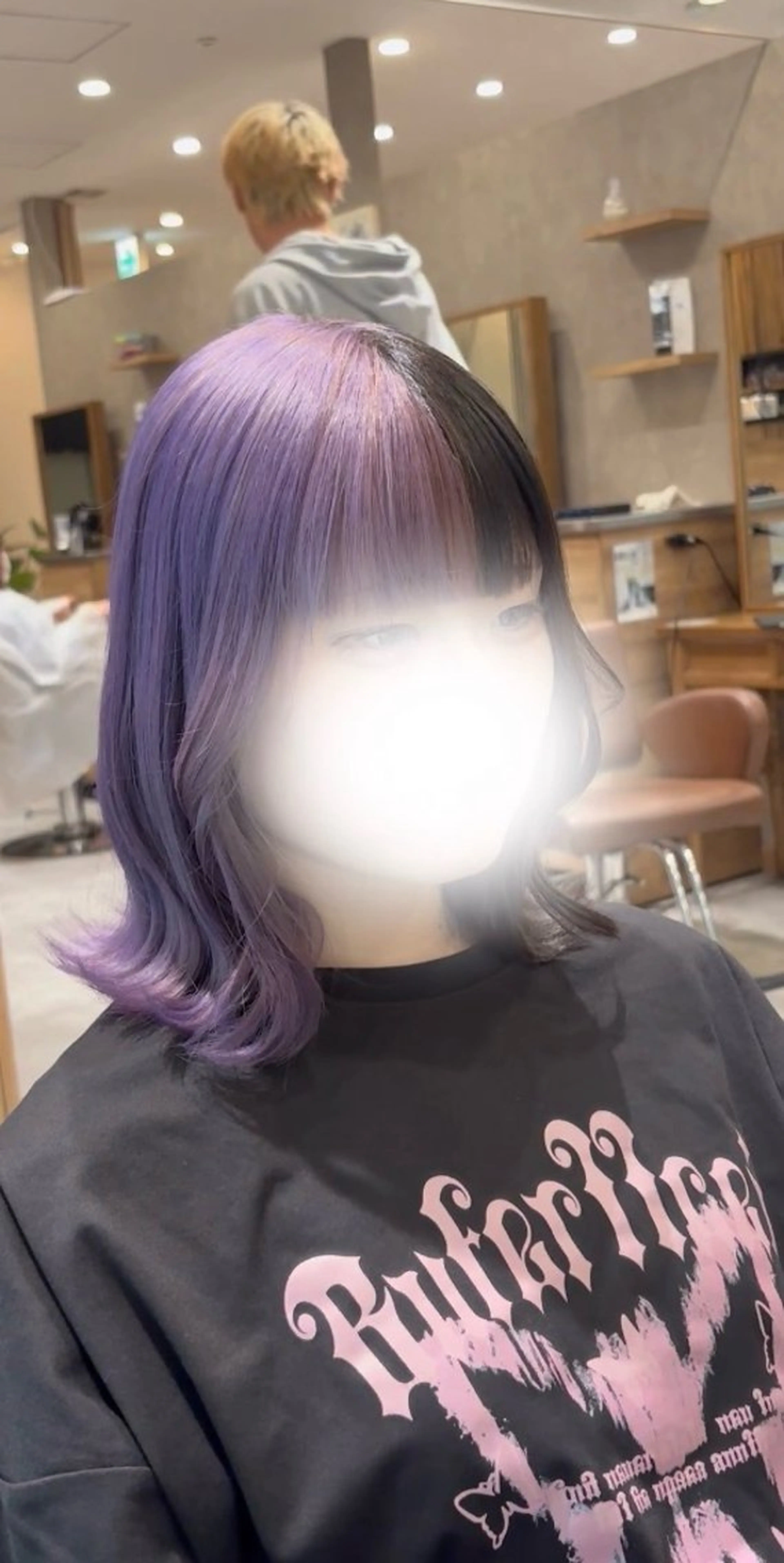 ミディアム カラー 髙木琉菜/レイヤー /シャギーカットのヘアスタイル