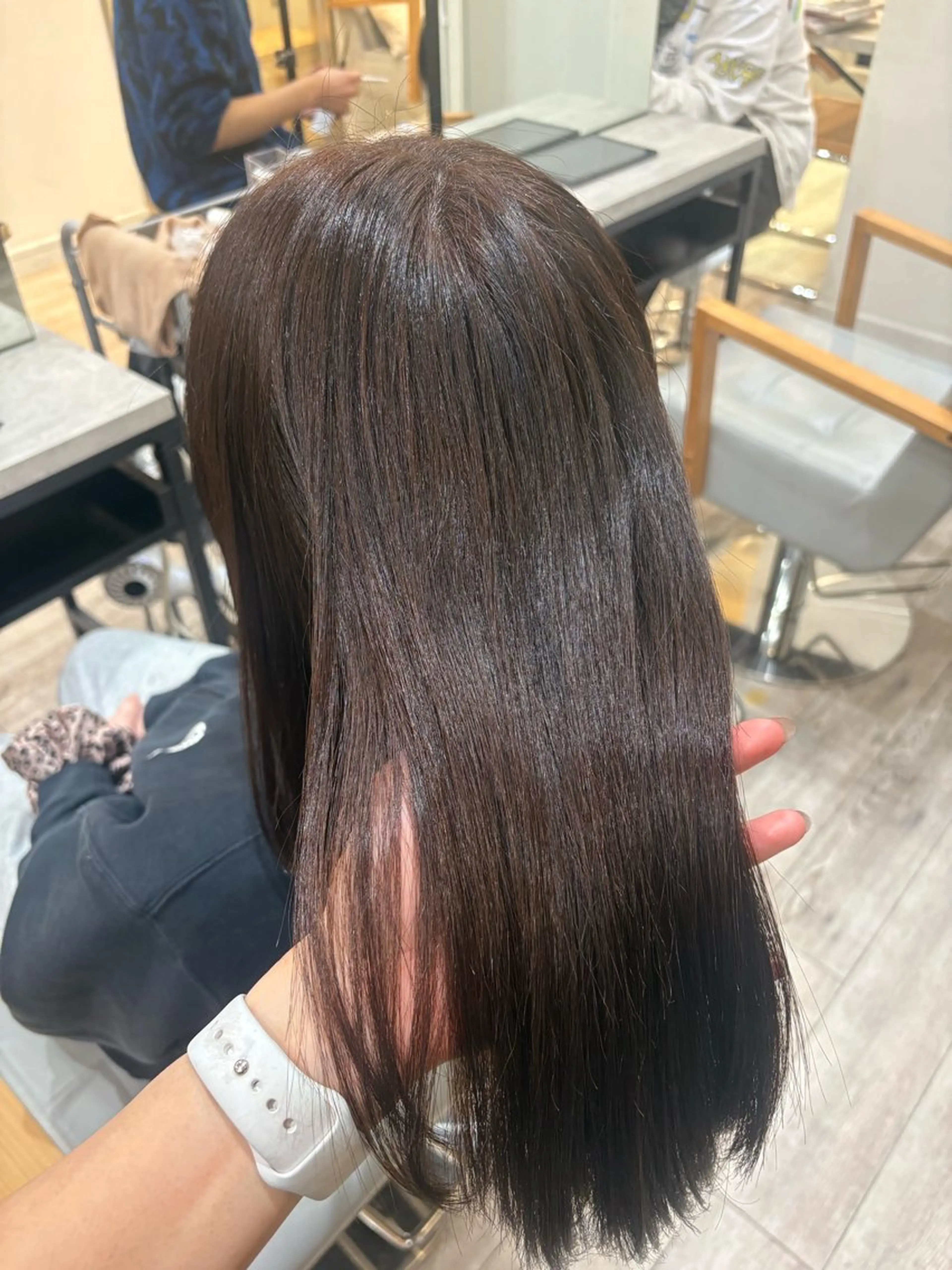 ロング 大木 唯月のヘアスタイル