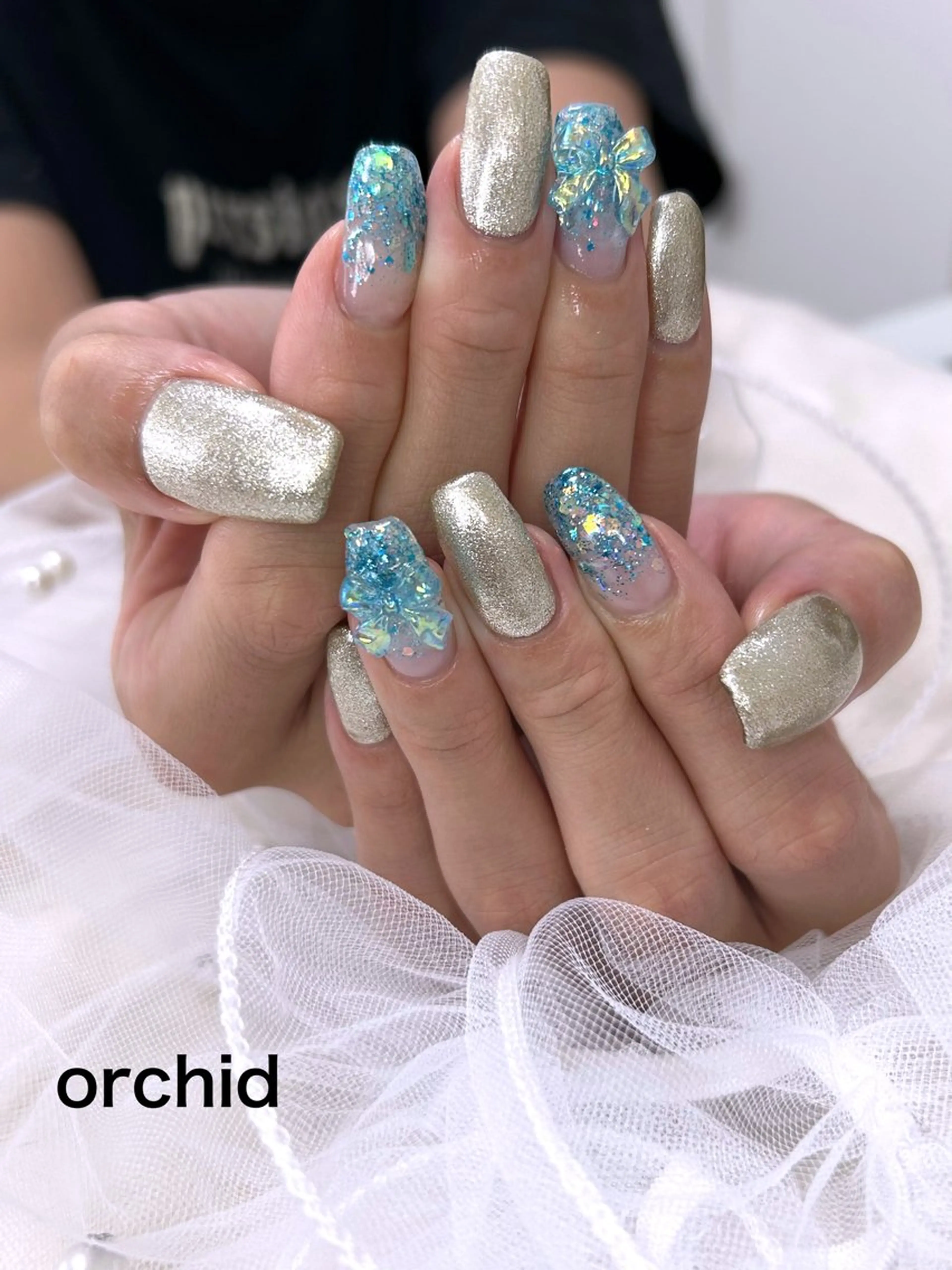 ネイル orchid ♡オーキッドのネイルデザイン
