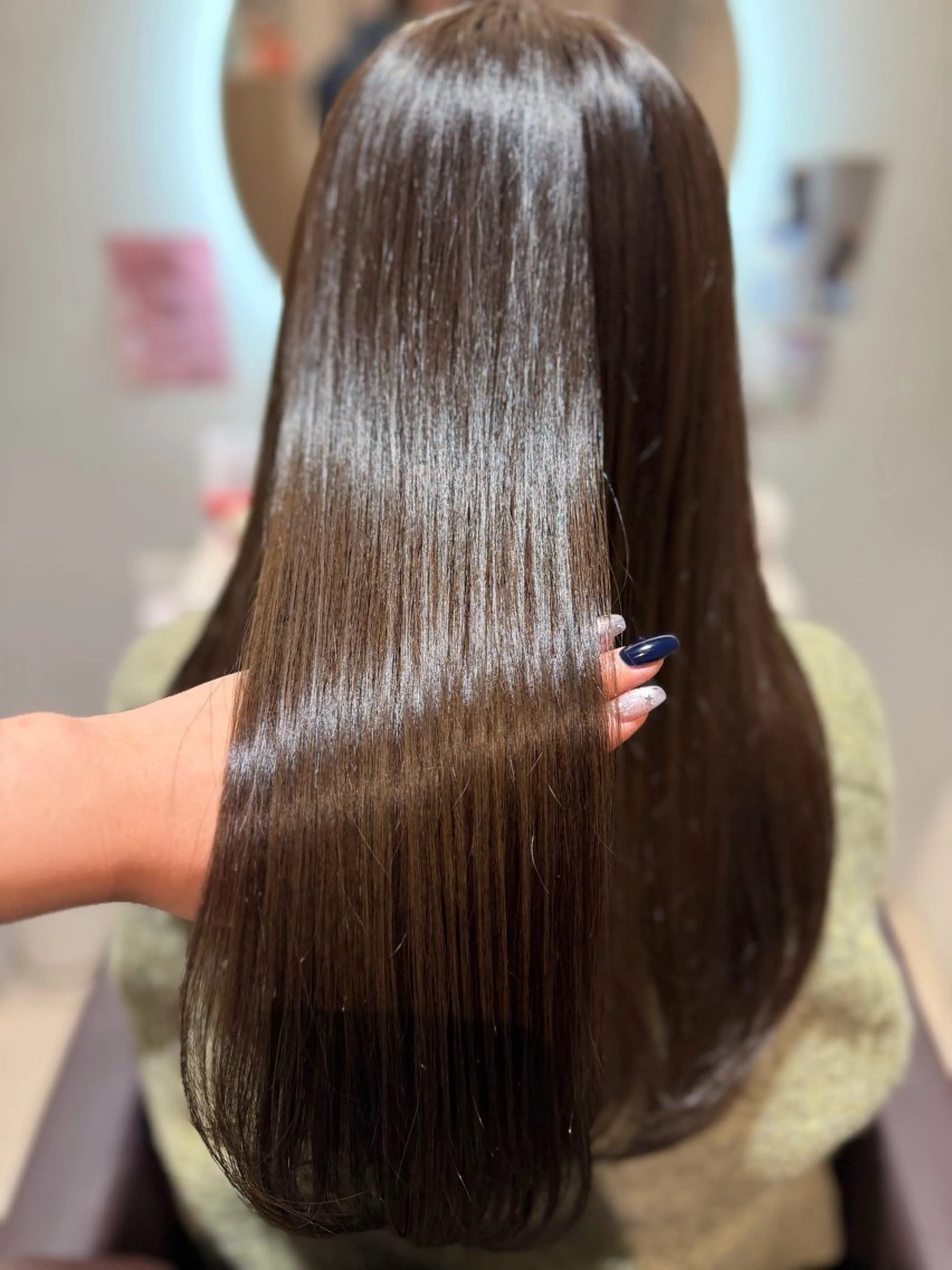 ロング カラー 髪質改善カラー ブラウン🤎YUMEのヘアスタイル