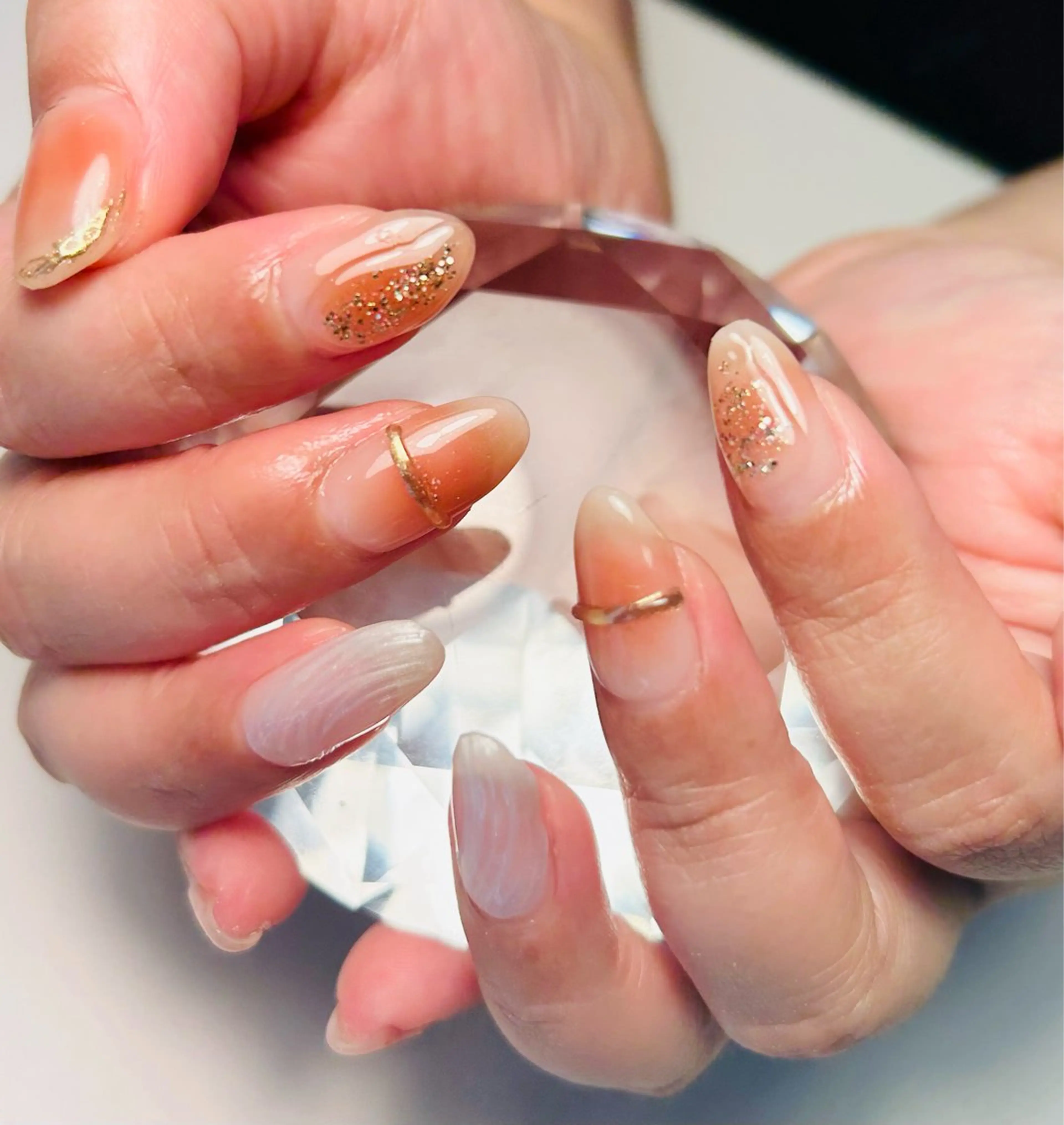 ネイル チークネイル Lily nailのネイルデザイン