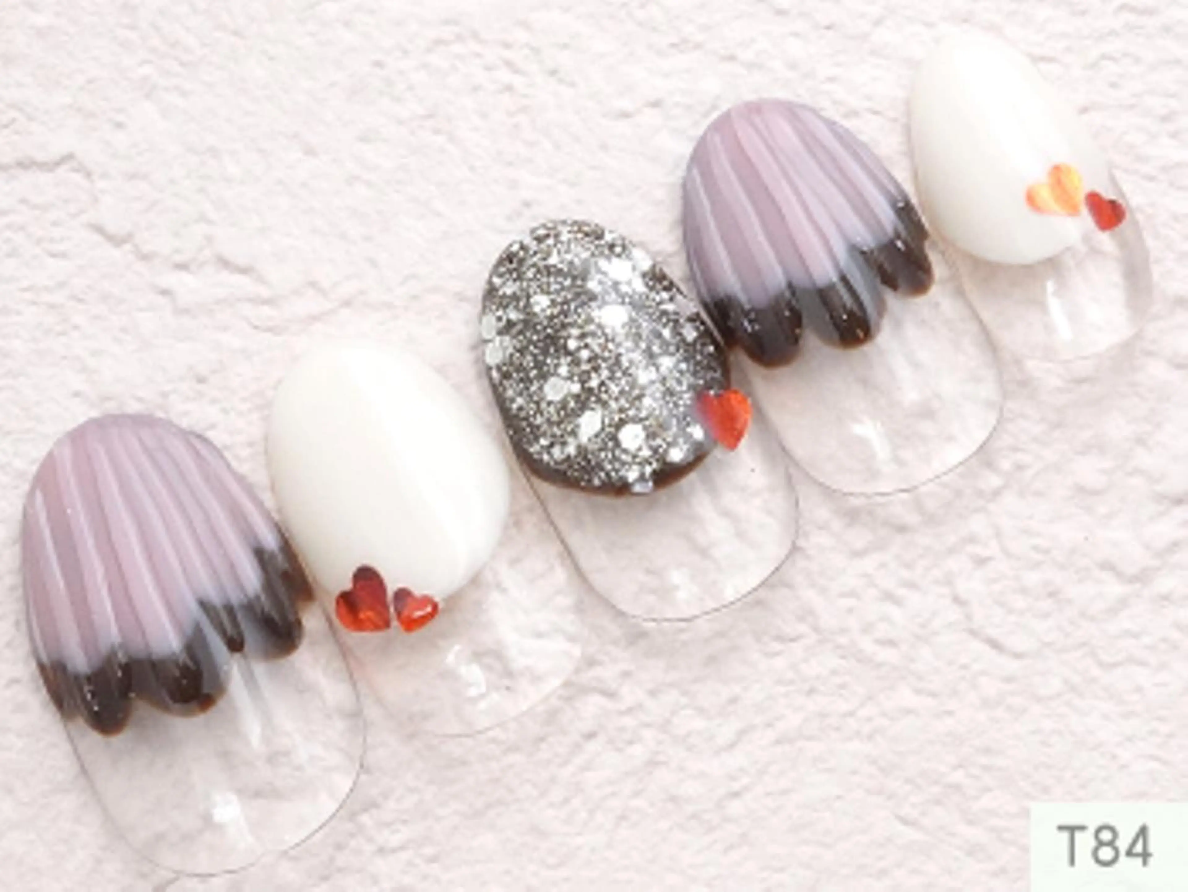 ネイル アートネイル ジェルネイル マグネットネイル ネイル nanのネイルデザイン