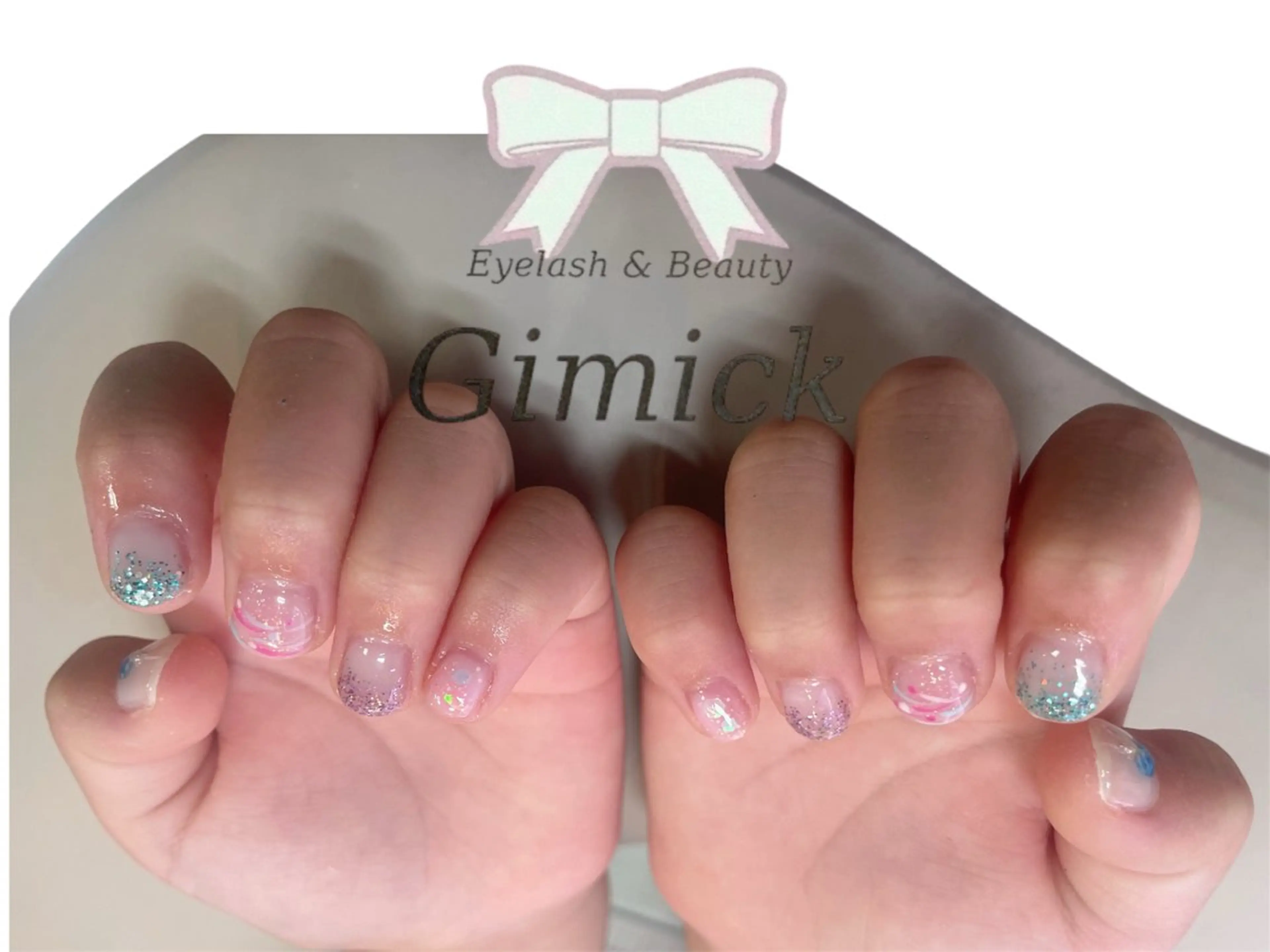 キッズ ネイル Gimick 🎀のネイルデザイン