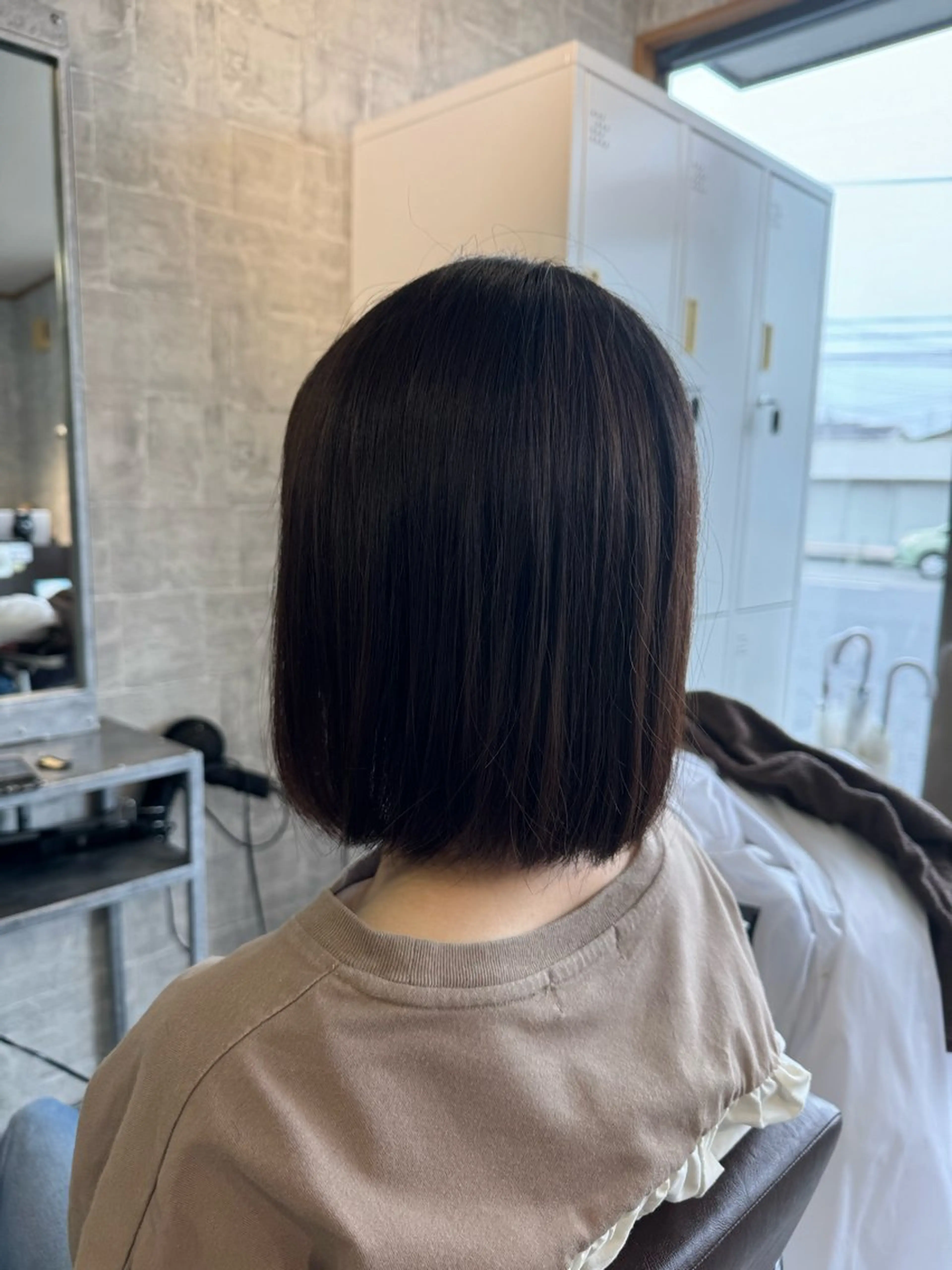 ミディアム カラー 月館 怜奈のヘアスタイル