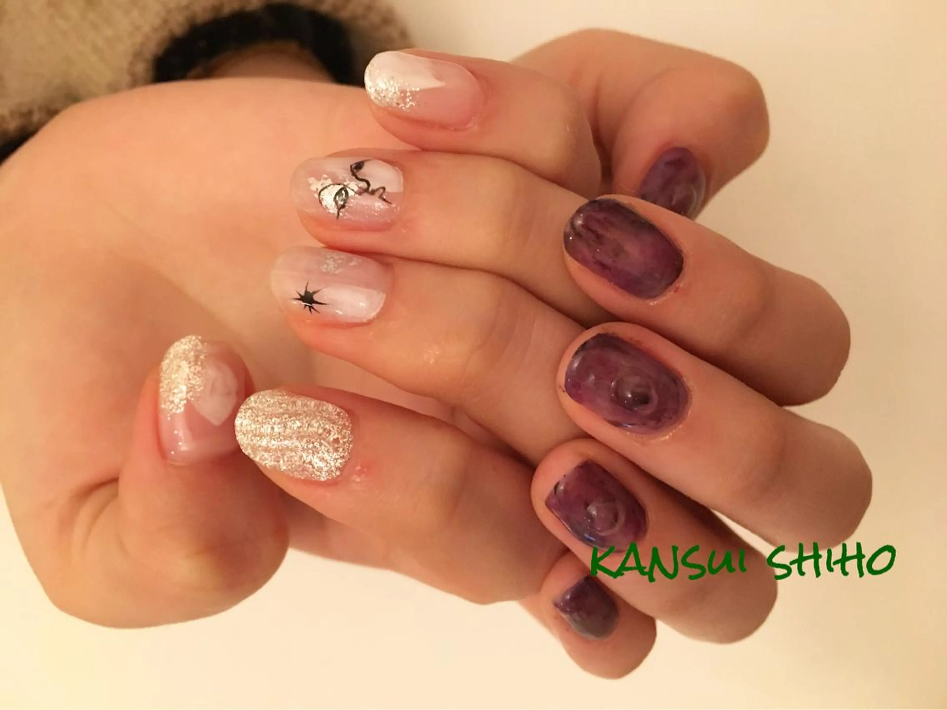 ネイル Elio 国泰寺のネイルデザイン