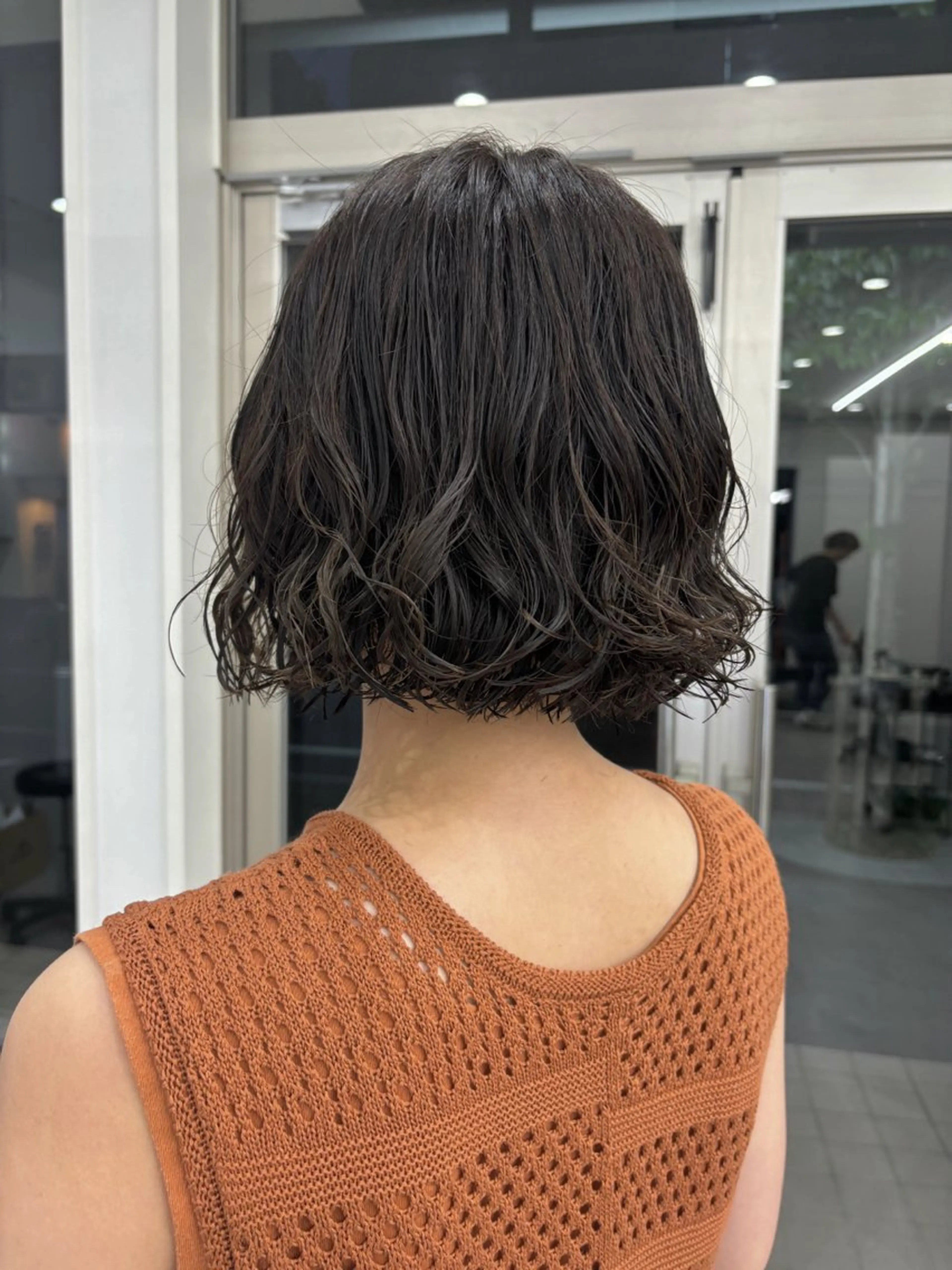 ショート ショートボブ ボブ ショートヘア 新村 華奈絵のヘアスタイル