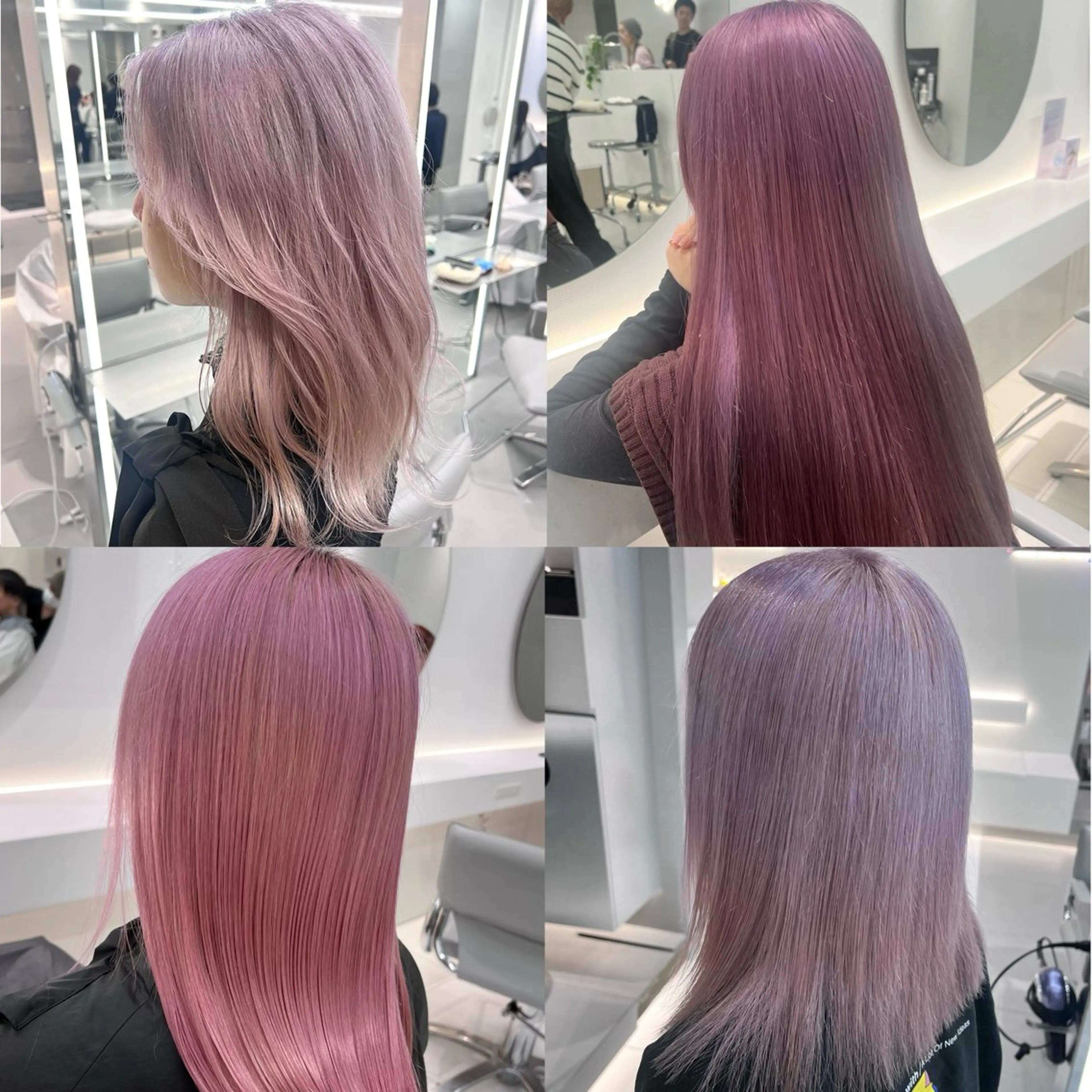 ロング カラー ヘアカラー トリートメント 🌈 YUUNA🌈のヘアスタイル