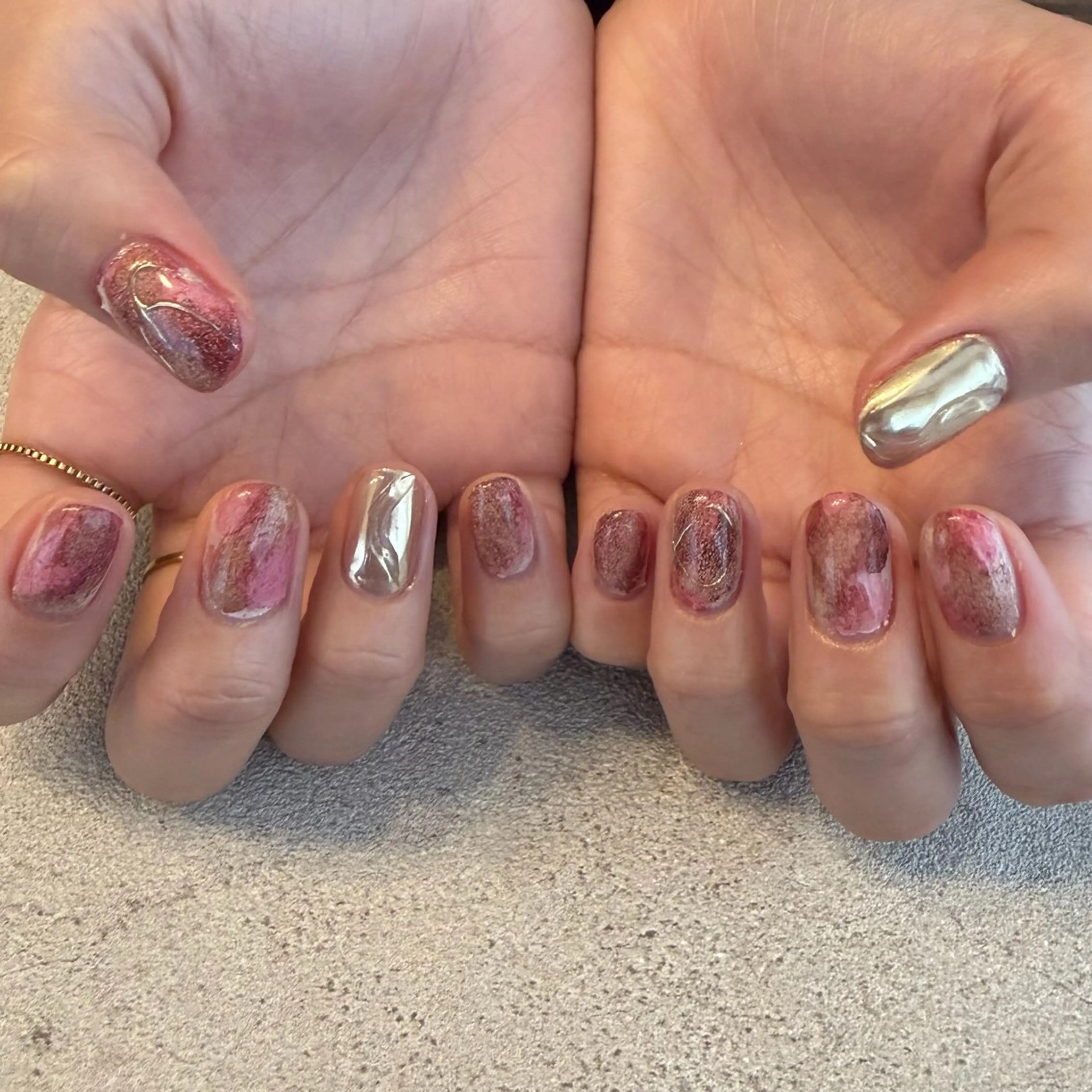 ネイル 自由が丘サロン あやめ💅のネイルデザイン