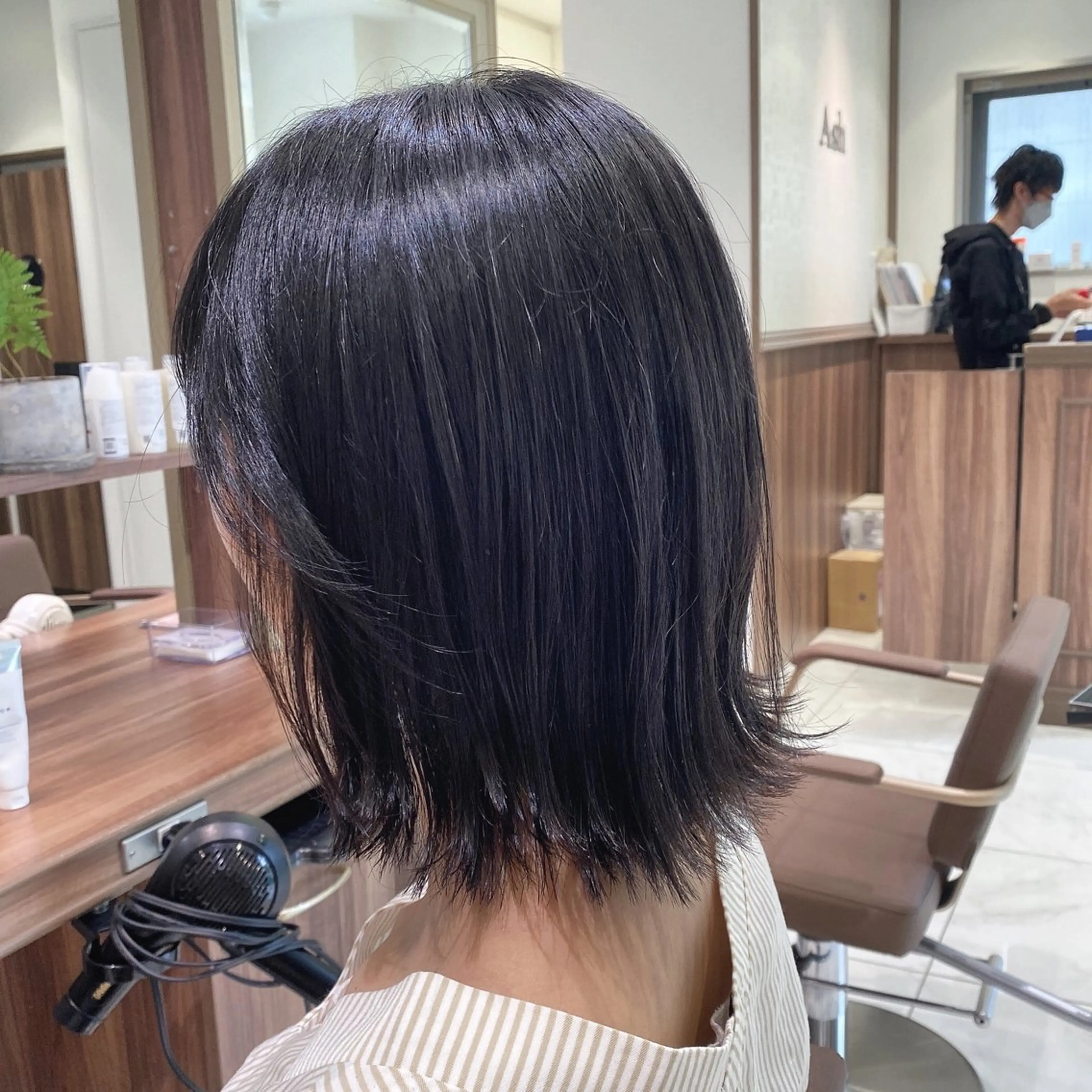 ミディアム ボブ カット 🎀暖色color/ トップスタイリストのヘアスタイル