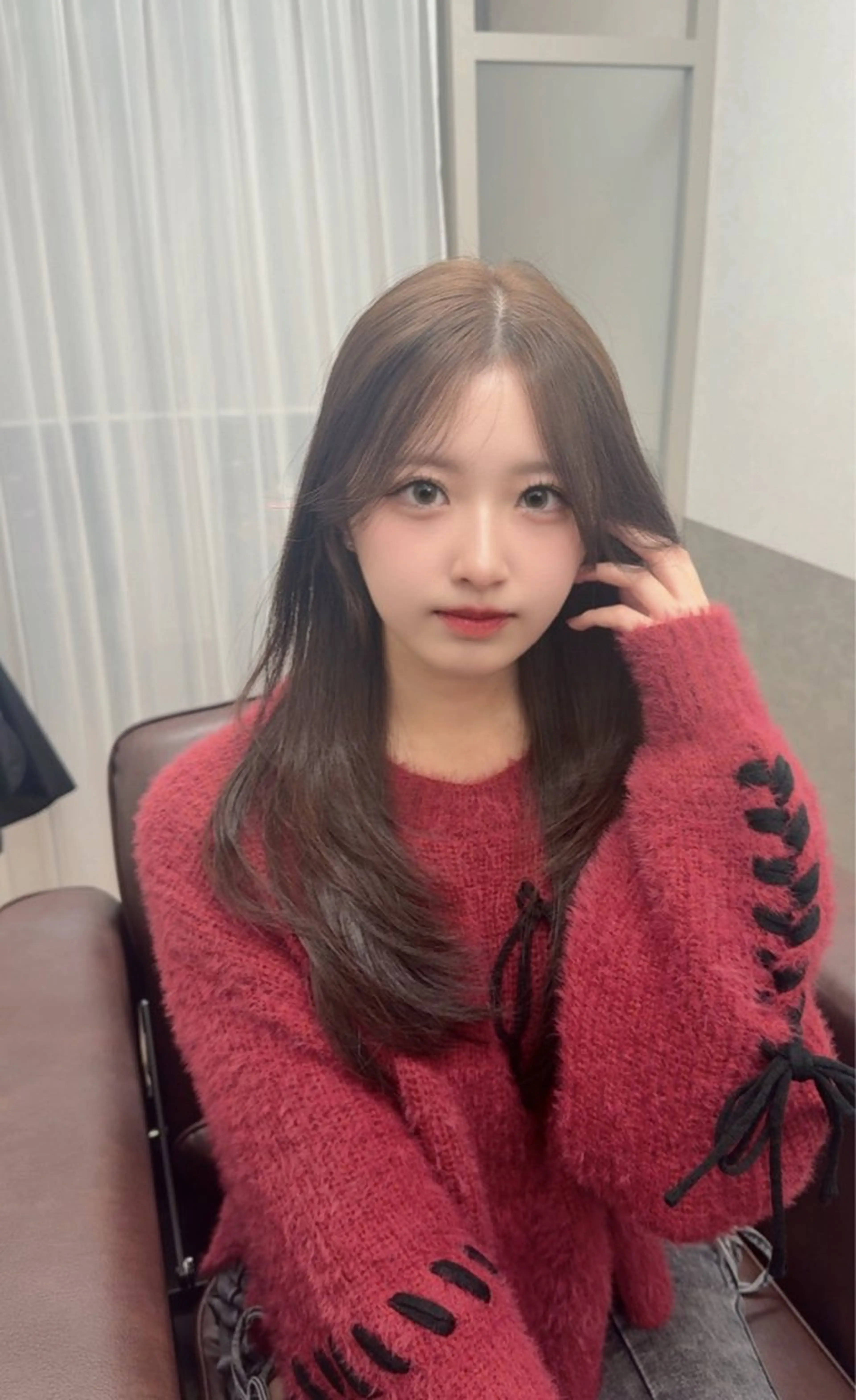 ロング カラー レイヤーカット/ 縮毛矯正🇰🇷早坂のヘアスタイル