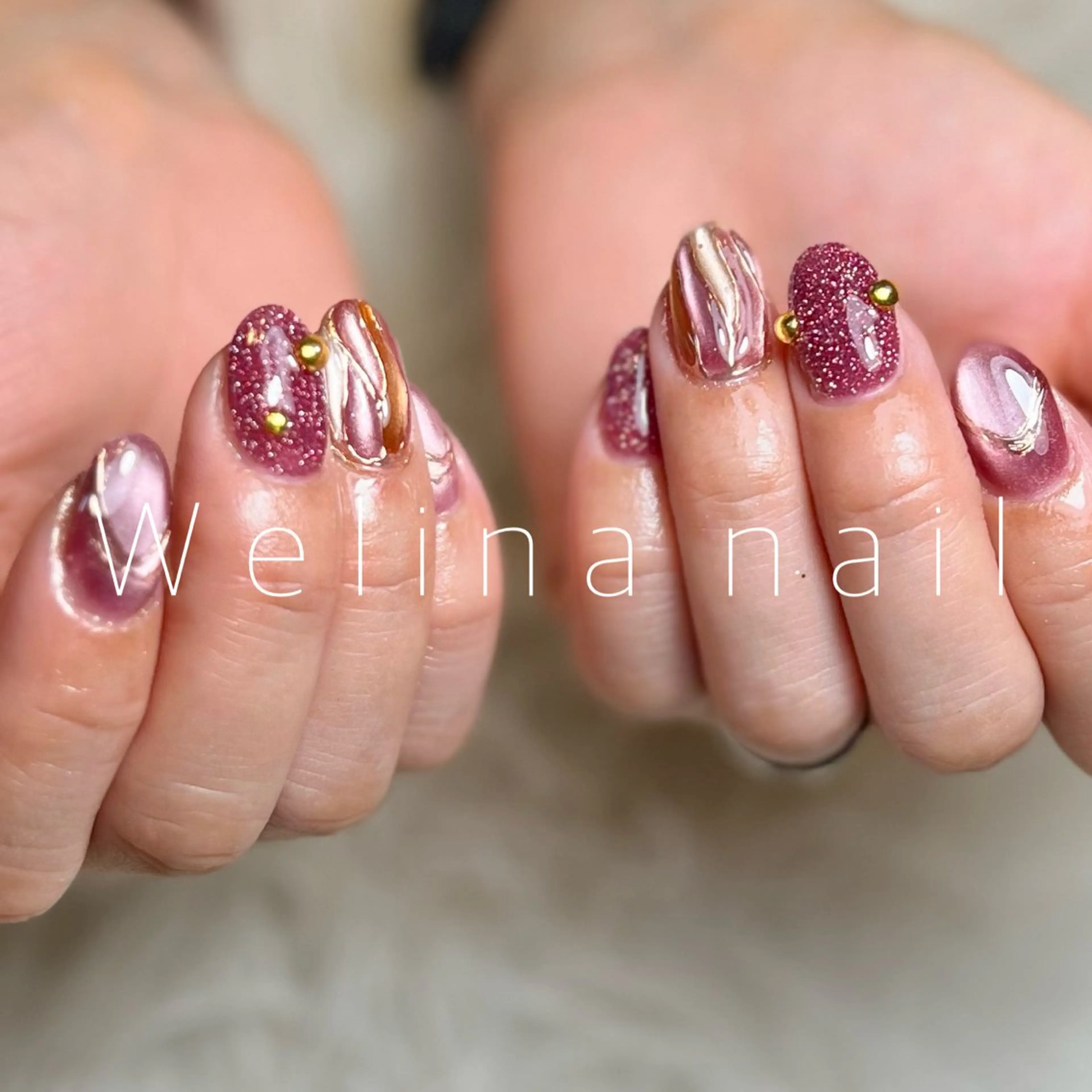 ジェル◎デザインネイルの写真