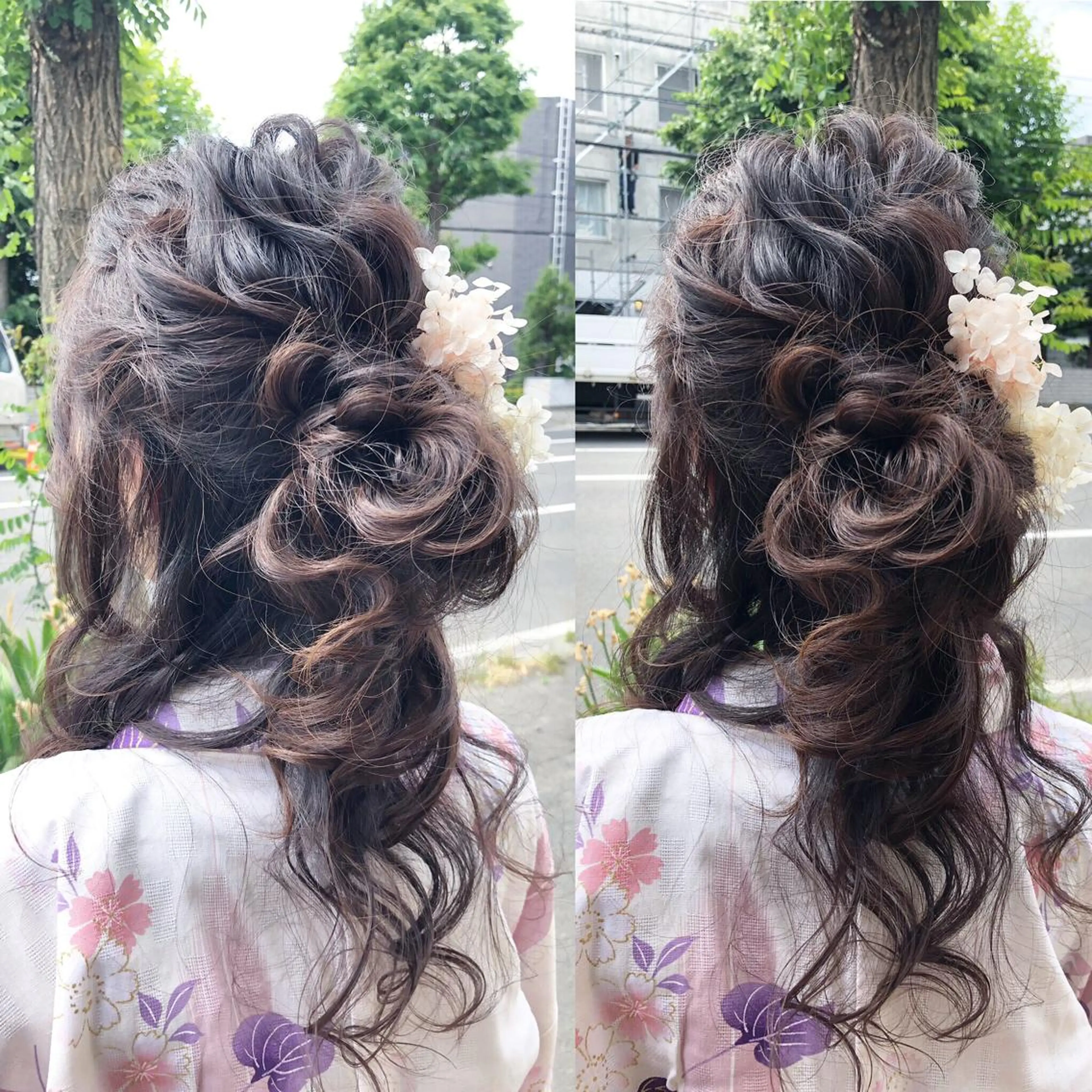 セミロング カラー ヘアアレンジ 石川 友美のその他イメージ