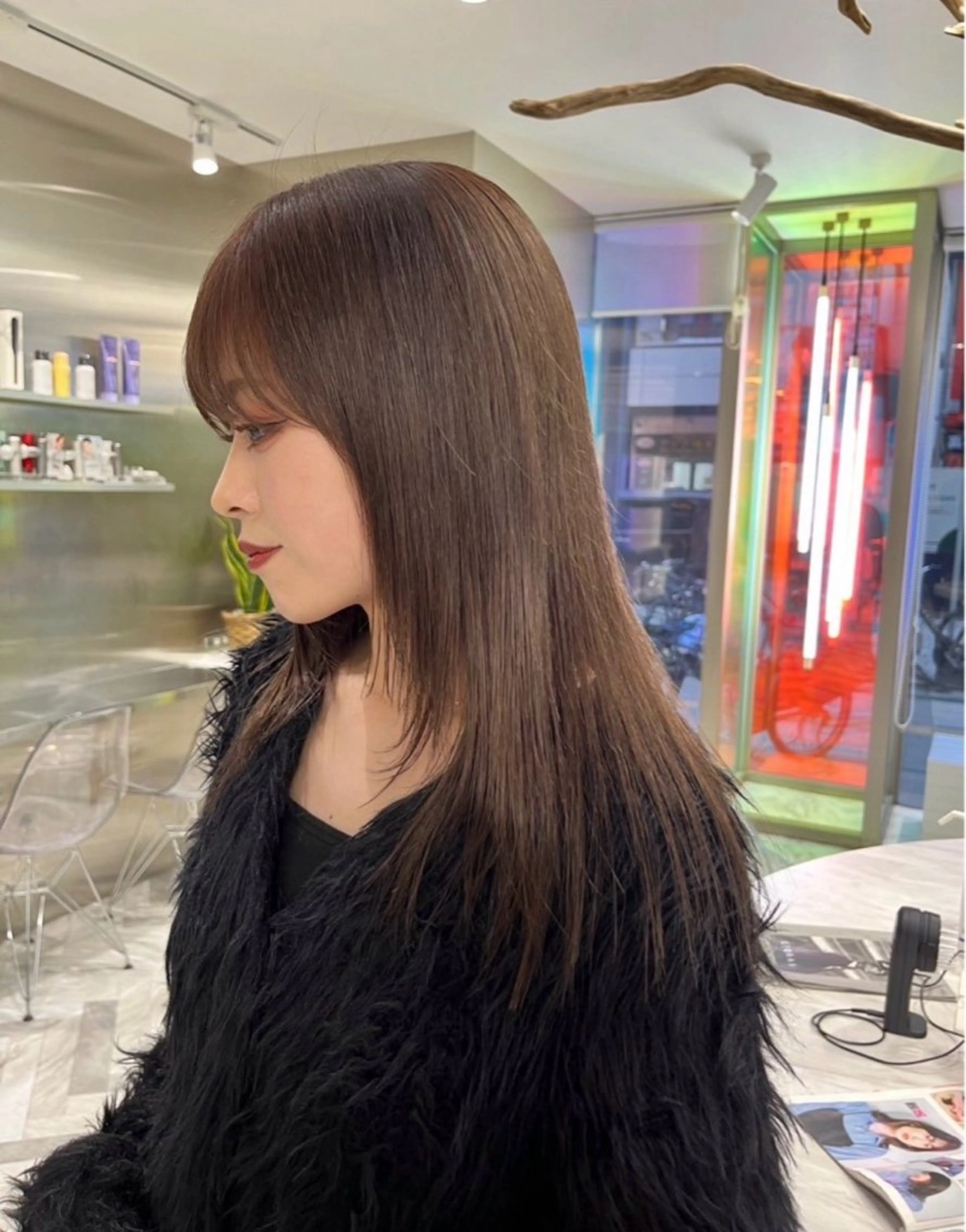 カラー 杉本 愛衣叶のヘアスタイル