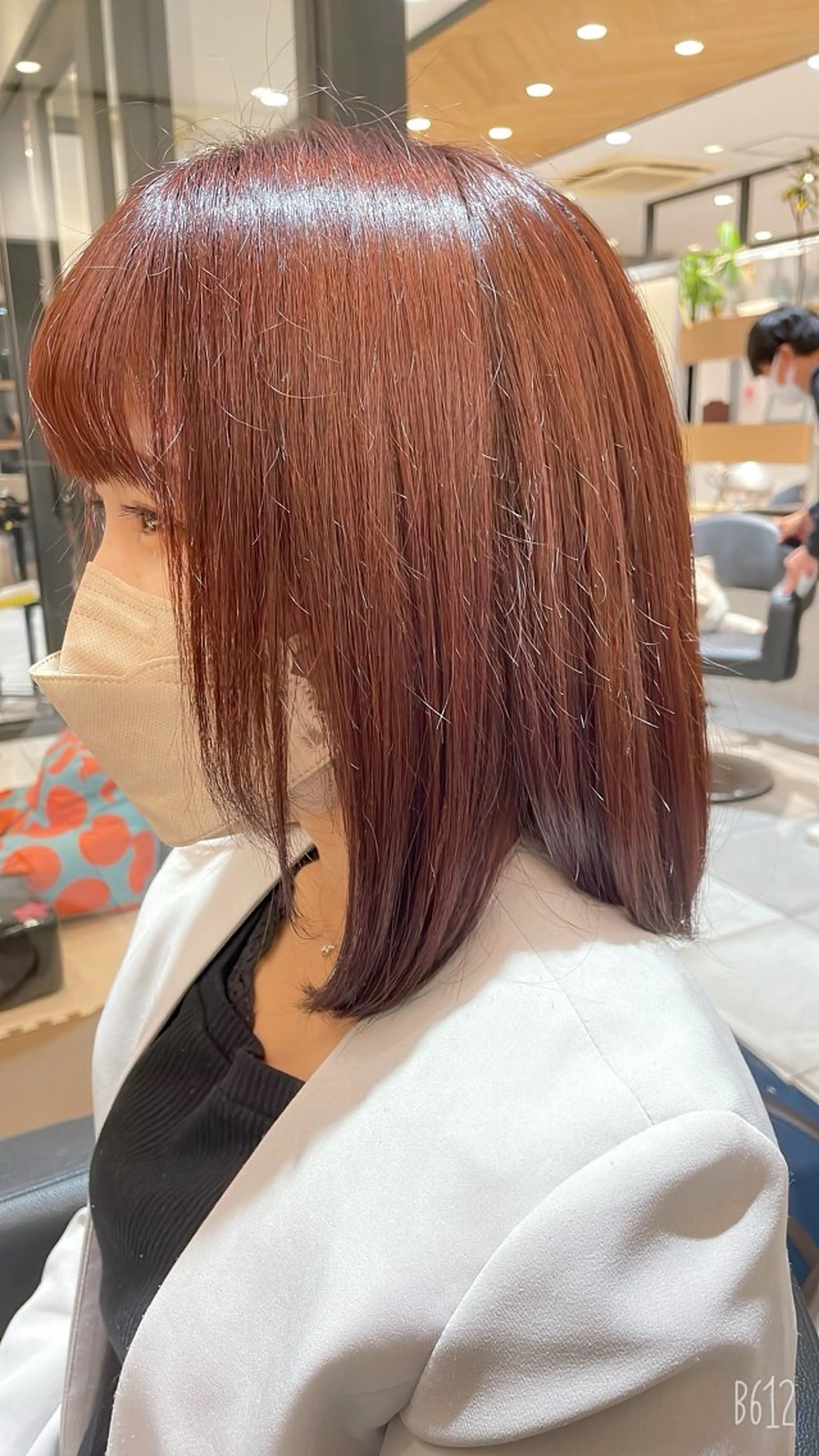 ミディアム カラー 寺田 翔のヘアスタイル