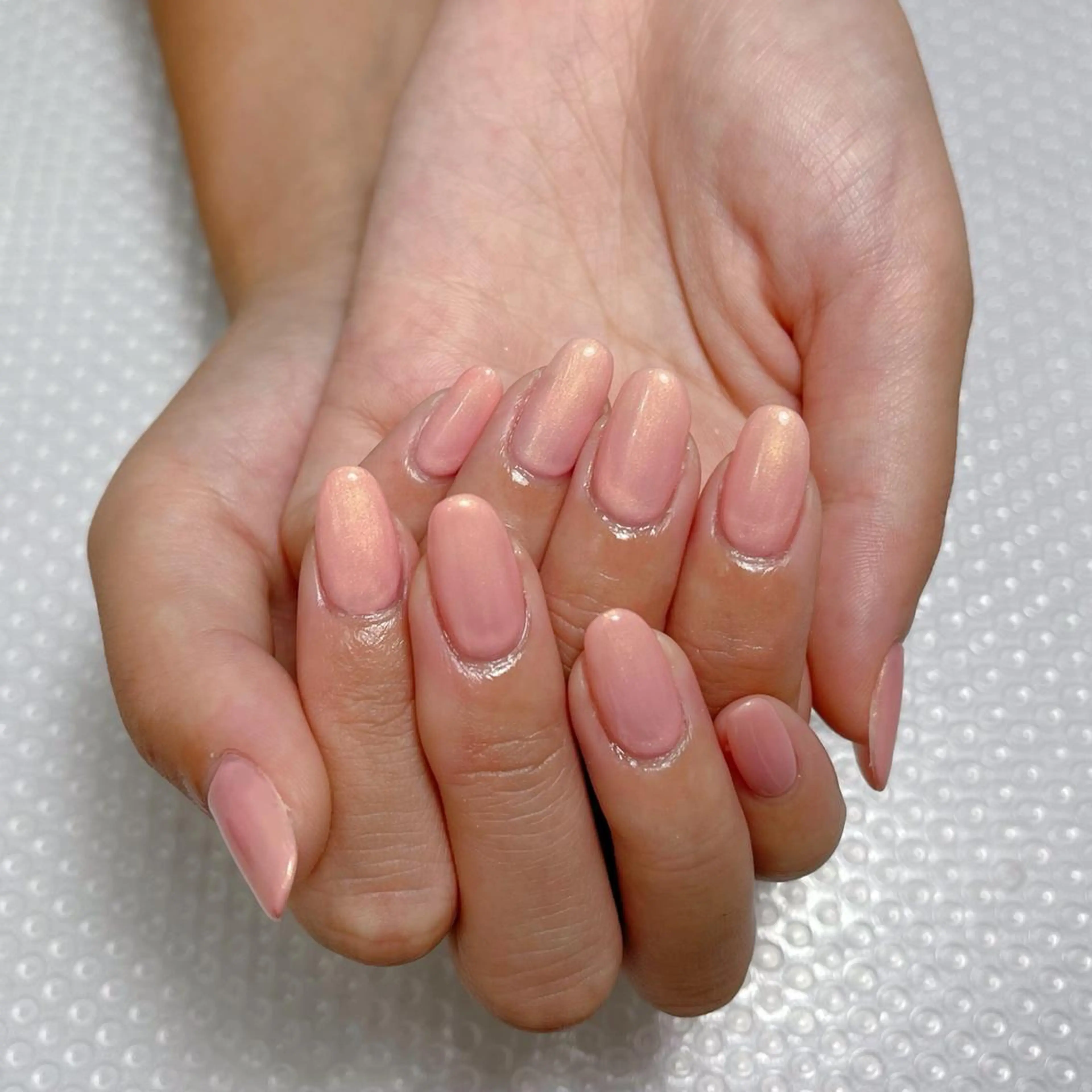 ワンカラー、ラメグラ💅🏻オフなしの写真