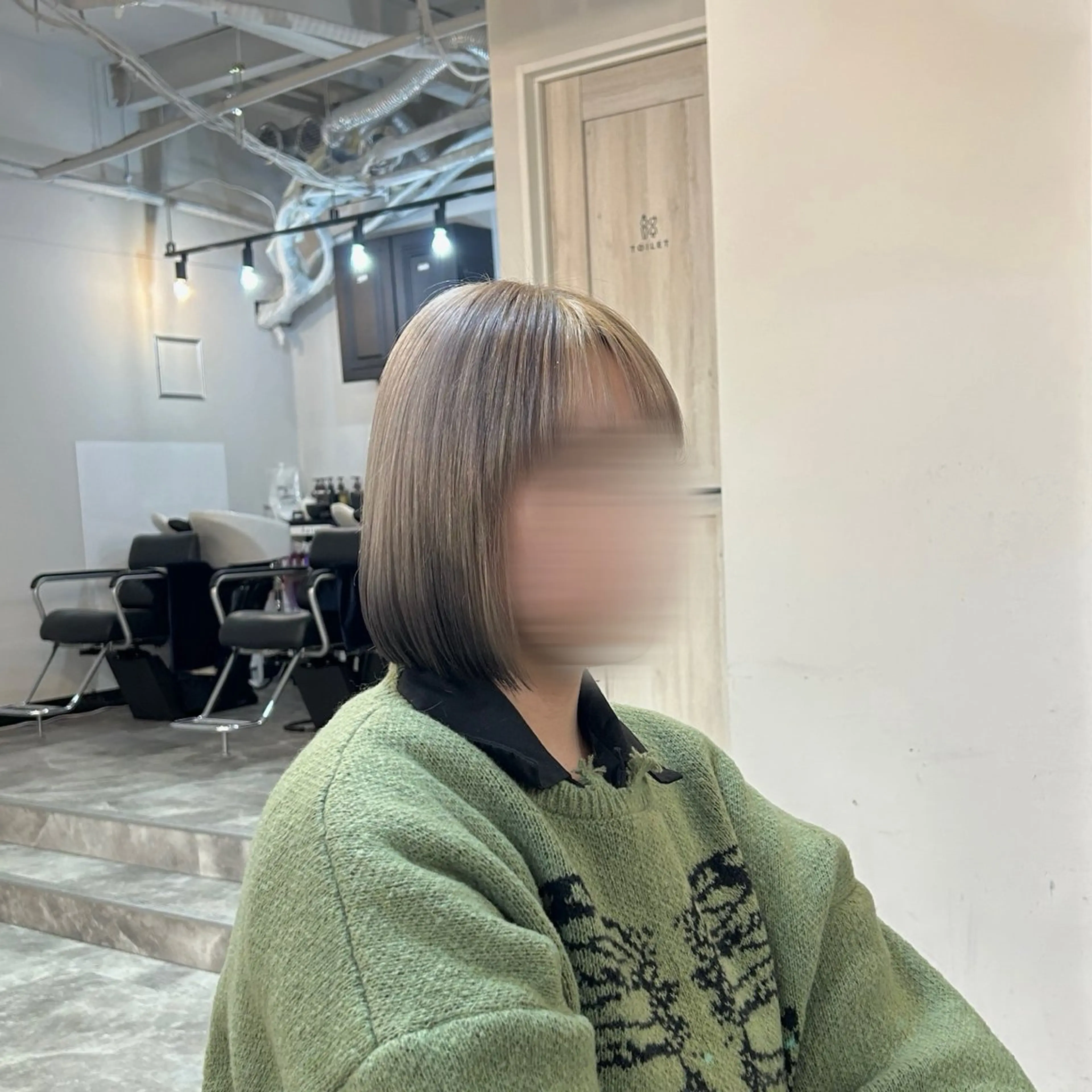 ショート 前下がりボブ ボブ ヘア✂️＆アイ👁️ 🫧ﾐﾕｳ🫧のヘアスタイル