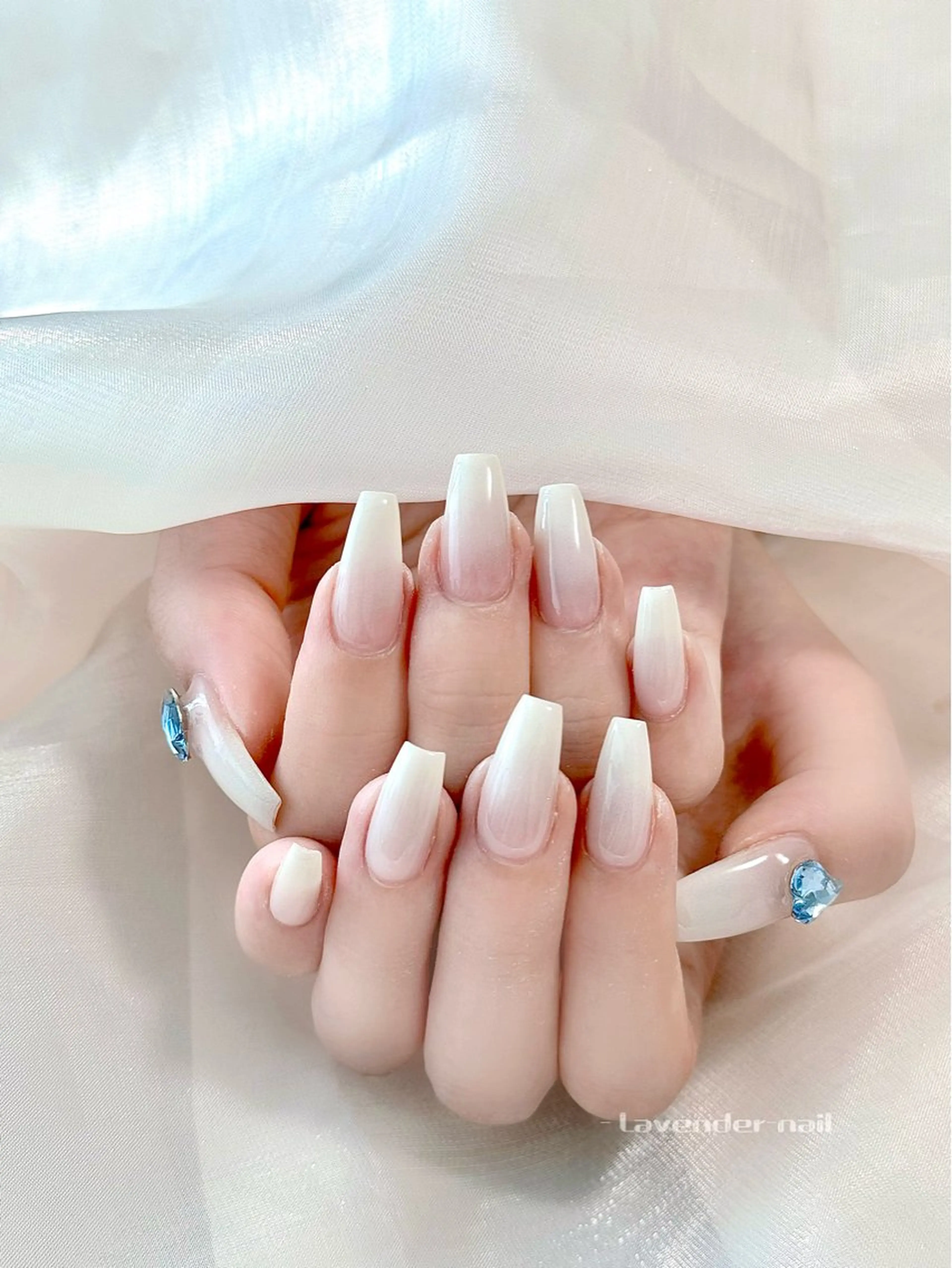 ネイル ハンドネイル Lavender nail·北18条のネイルデザイン