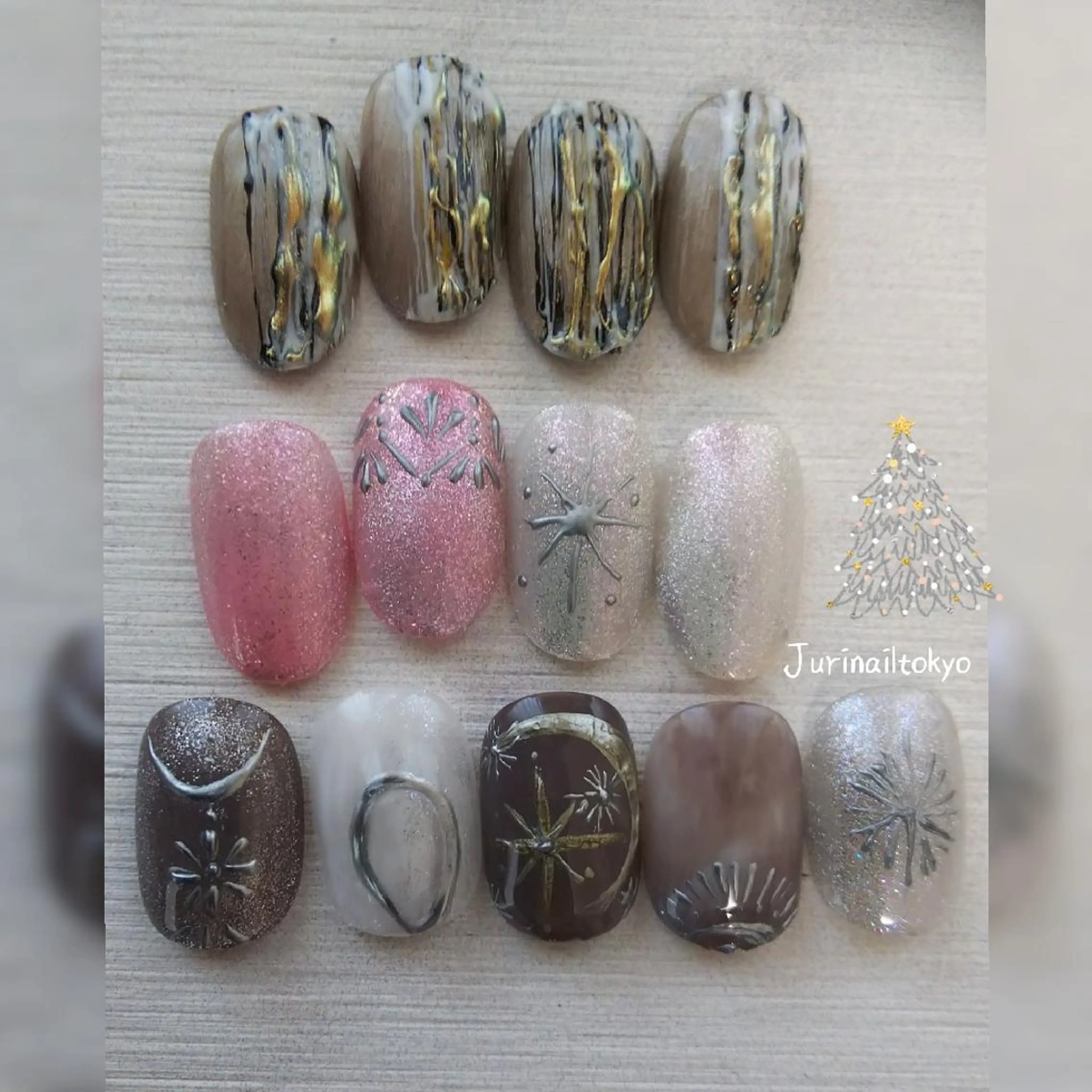 ネイル jurinail tokyoのネイルデザイン