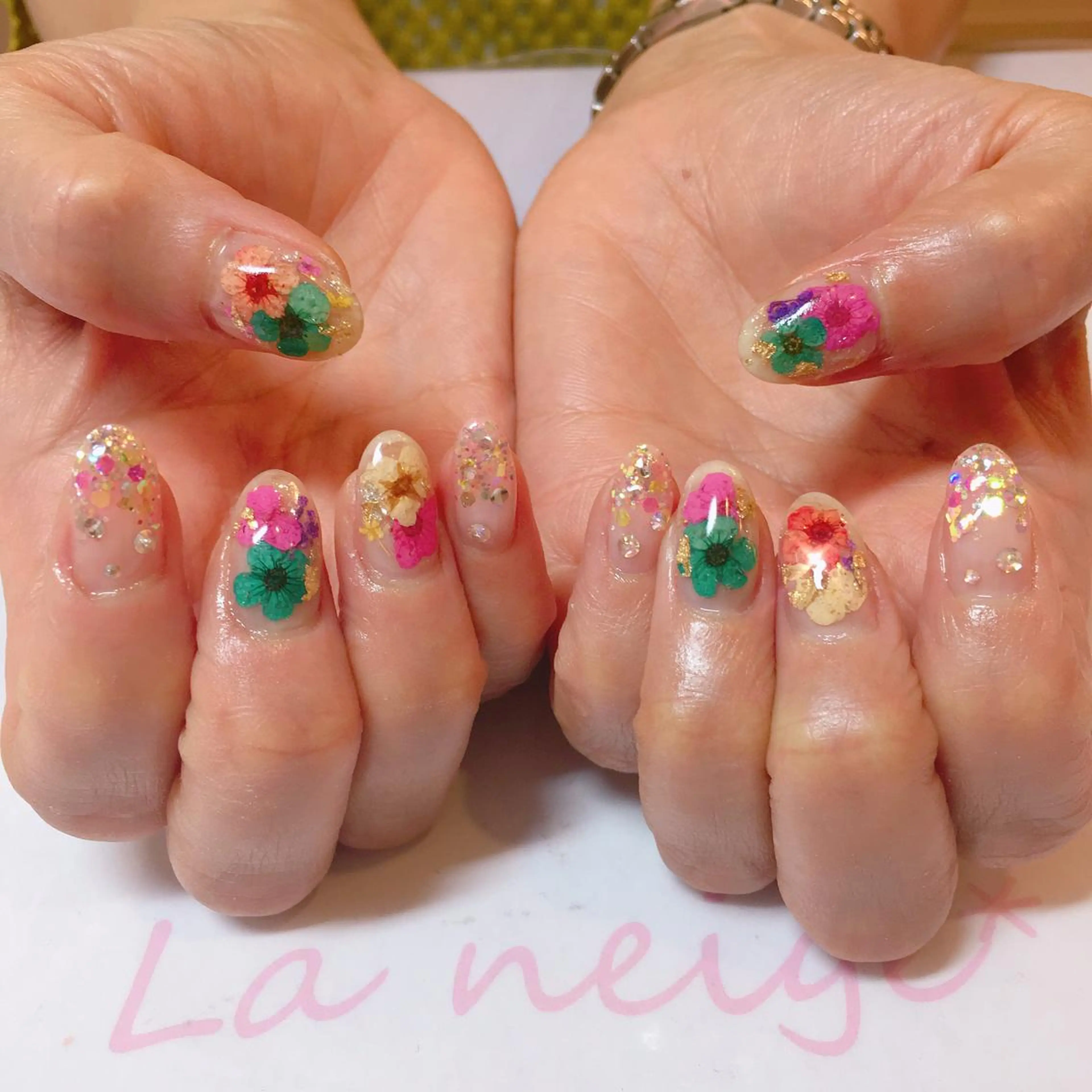 ネイル La neige* yuki 🐩🌙のネイルデザイン