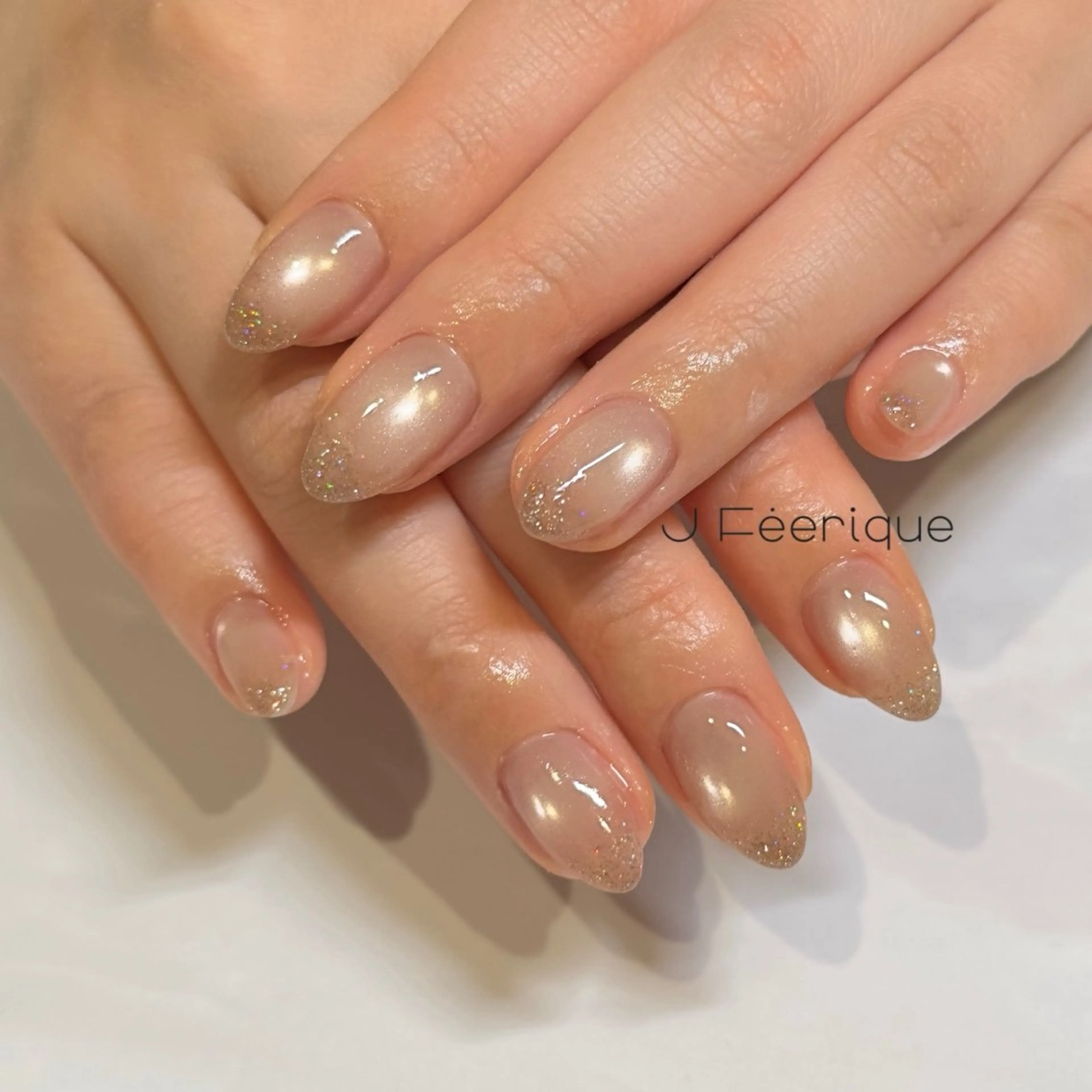 ネイル シンプルネイル J Feerique ネイル/南森町のネイルデザイン