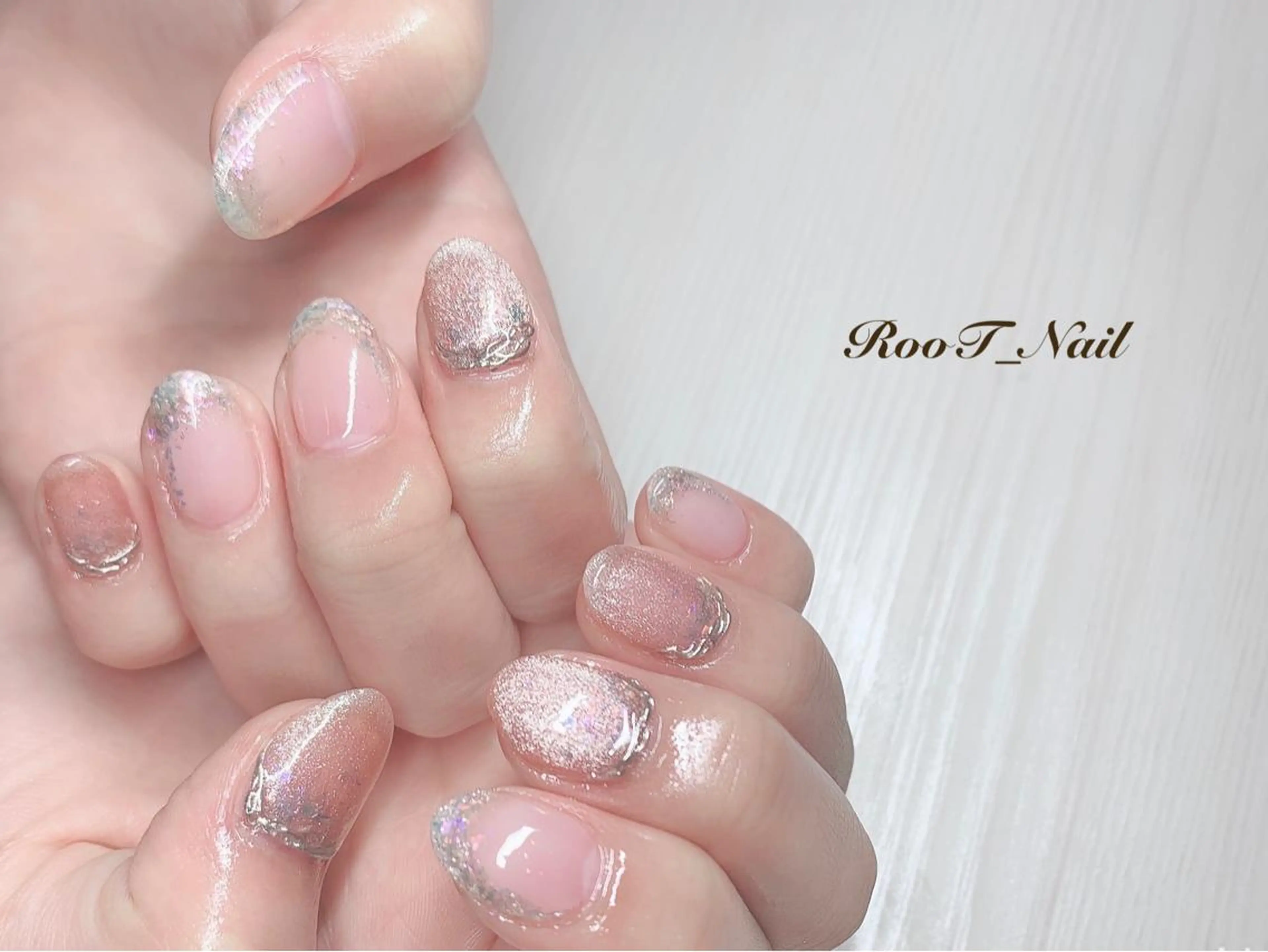 メンズ ネイル マグネットネイル ハンドネイル RooT Nailのネイルデザイン