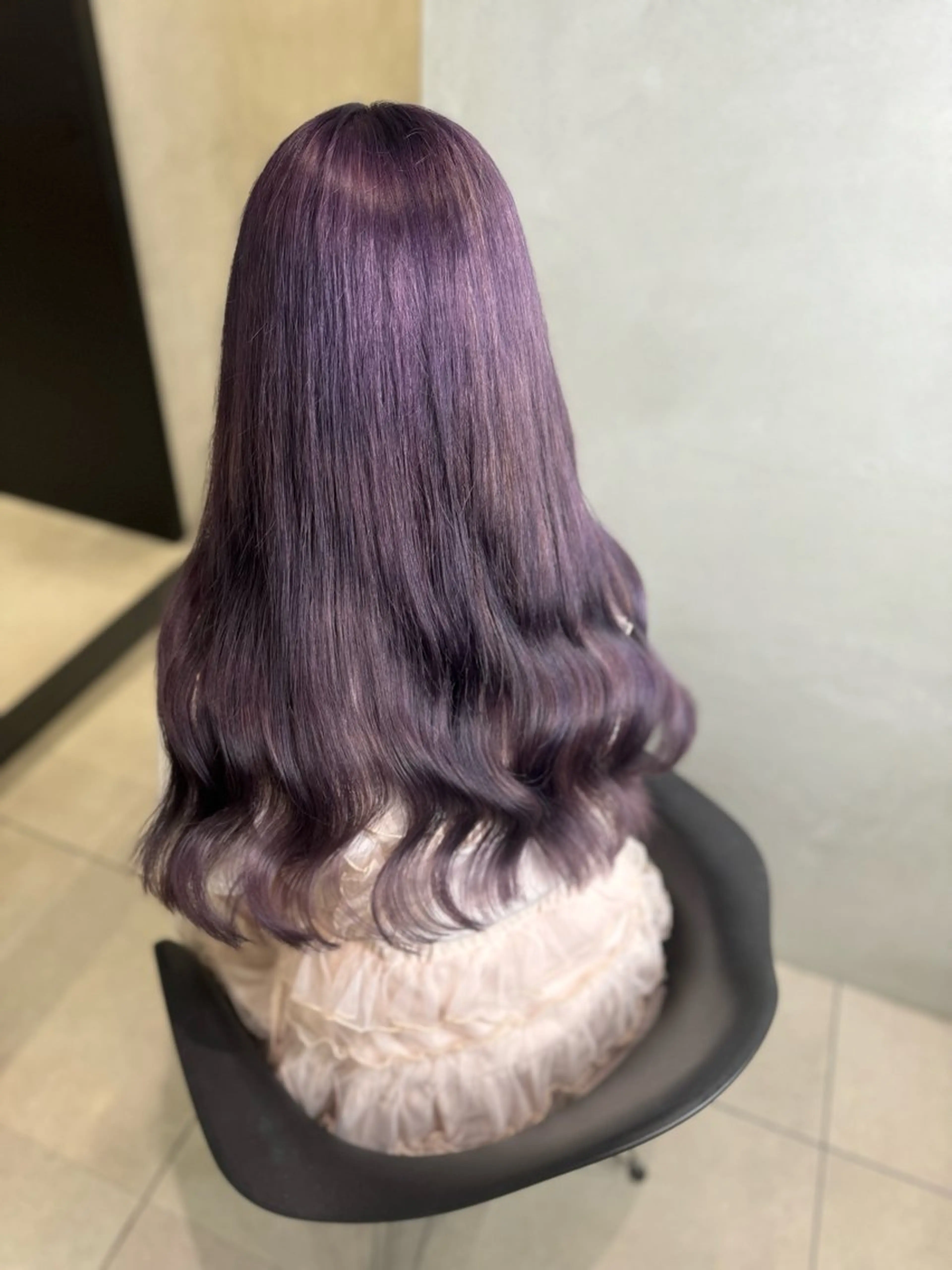 ロング カラー ブリーチ ダブルカラー ヘアカラー 大阪 梅田/ ハイトーン/エクステのヘアスタイル