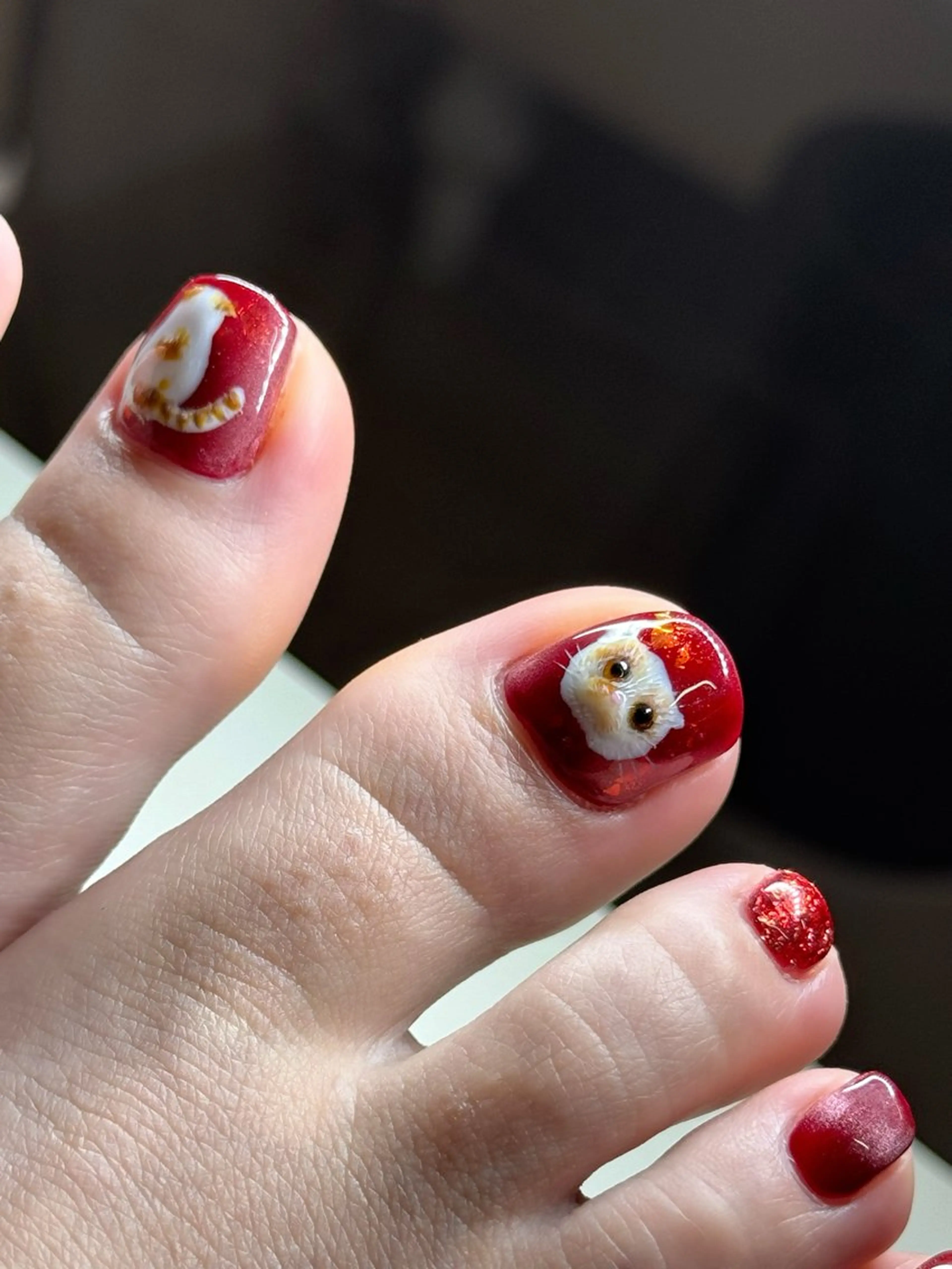 ネイル アートネイル ニュアンスネイル 村上 美音香のマツエク・マツパデザイン