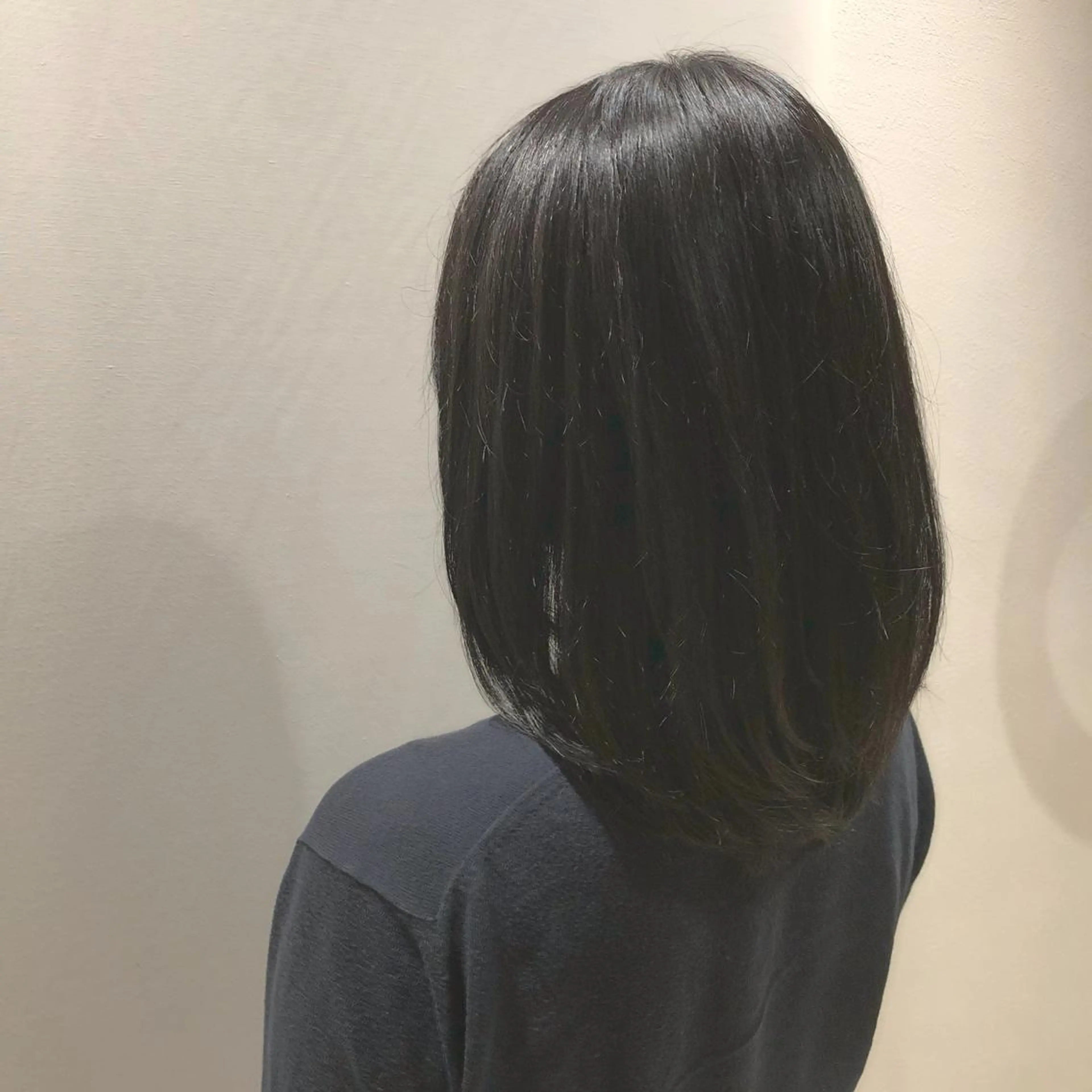 ミディアム 大石 和弥のヘアスタイル