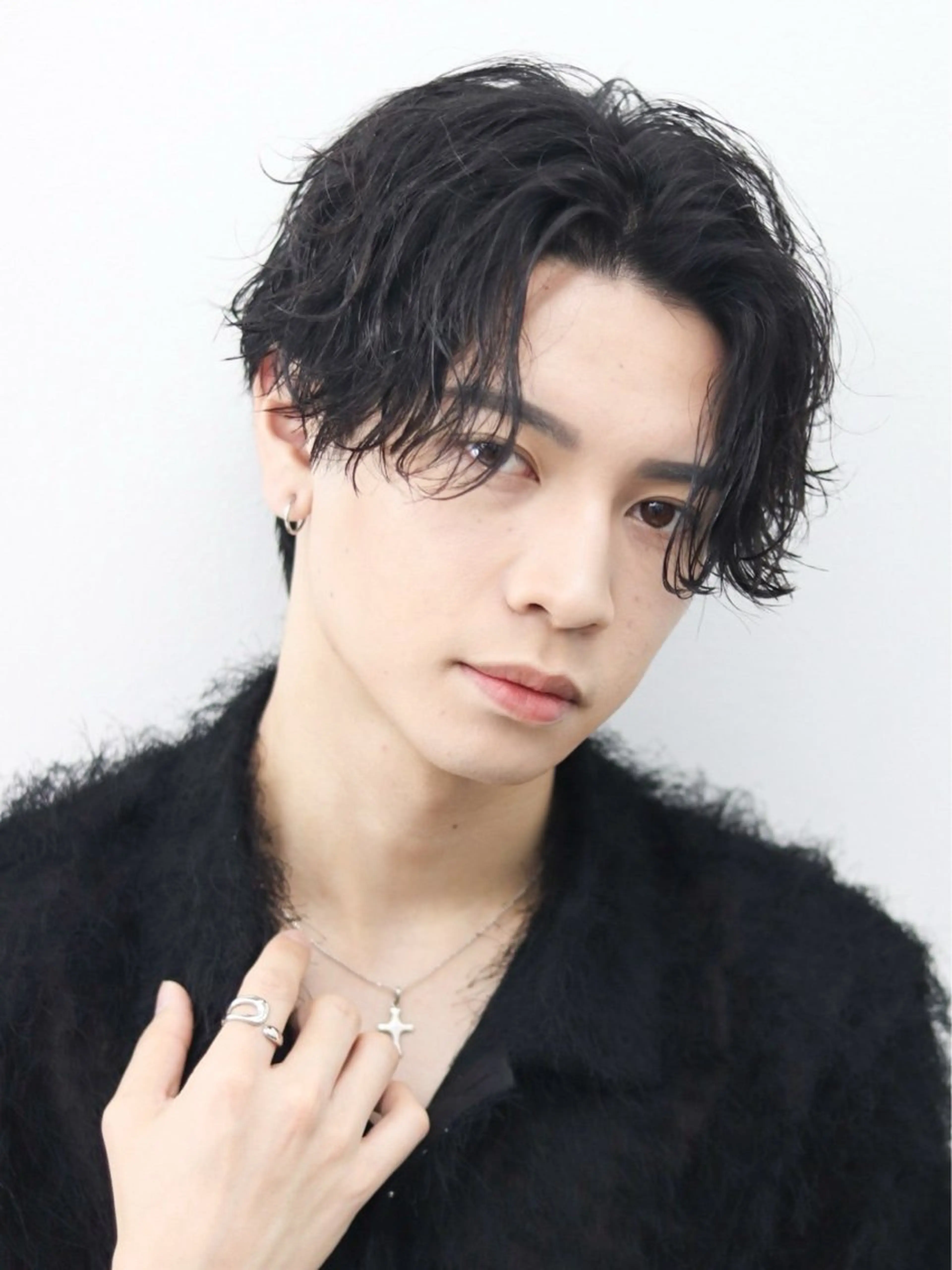 パーマ メンズ 💀EDEN聖矢/ ブリーチ"骨格補正"のヘアスタイル