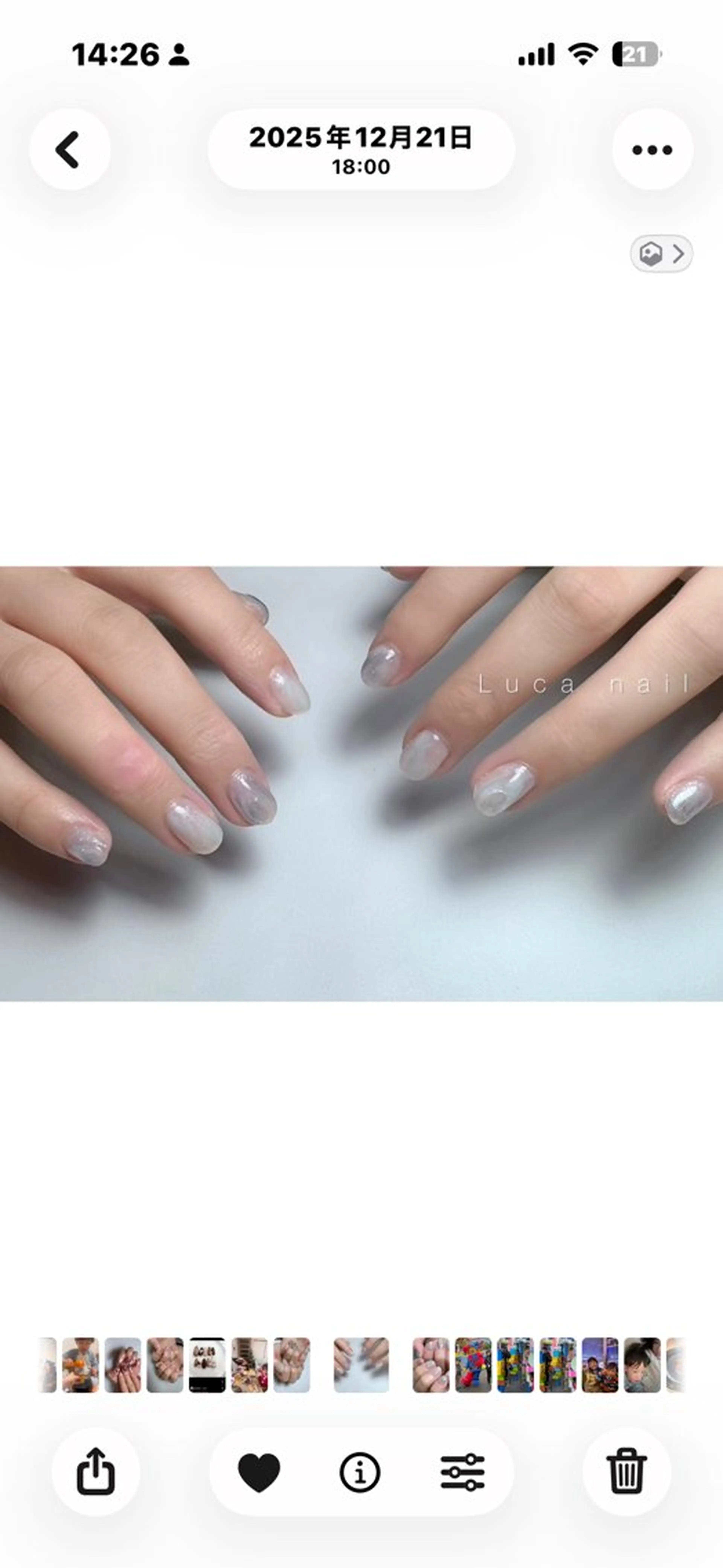 ネイル ハンドネイル Luca nailのネイルデザイン