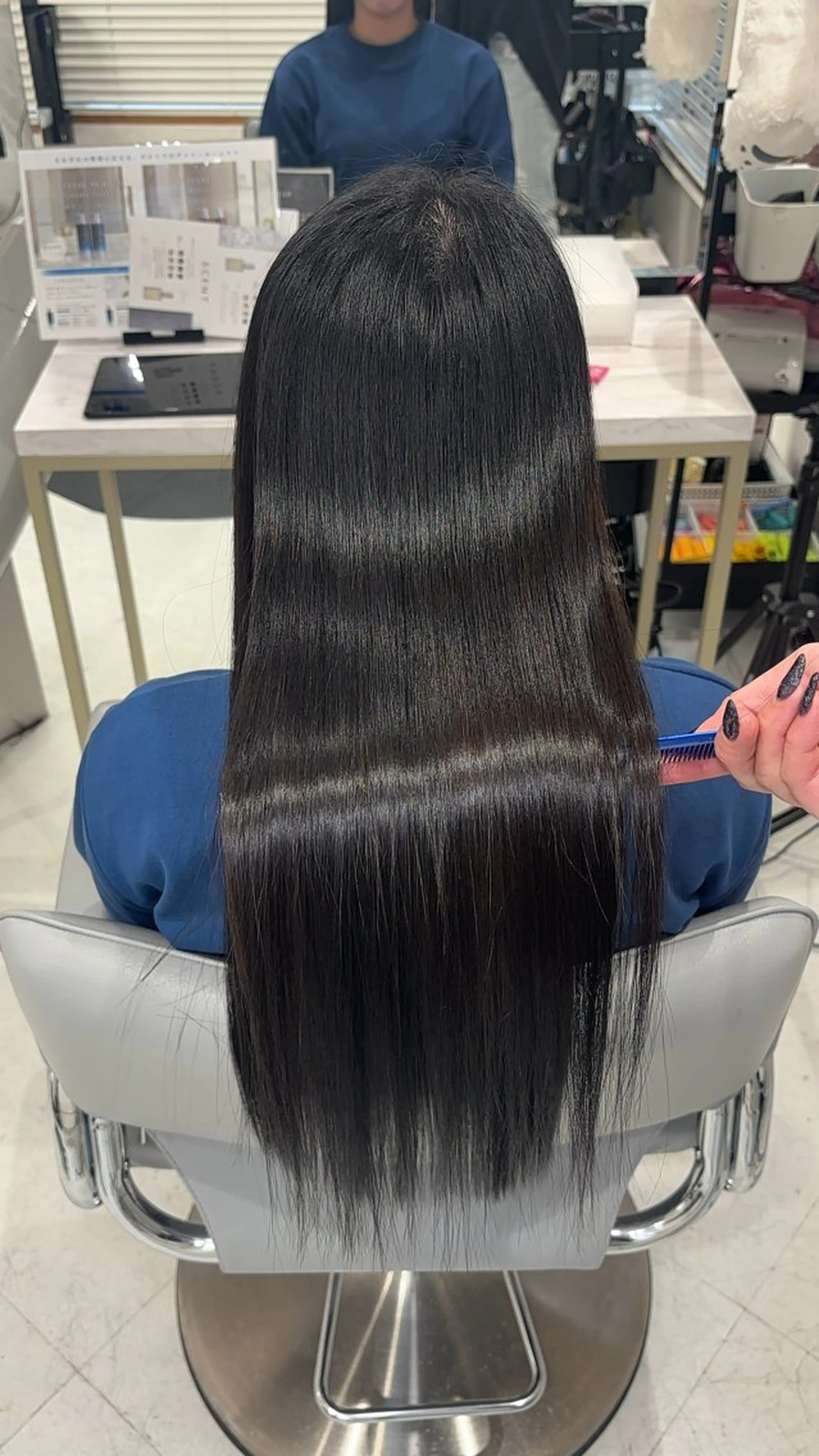 ロング カット ヘアカラー 縮毛矯正 トリートメント 新宿No.1艶髪矯正 美艶カラー/FUKAのヘアスタイル