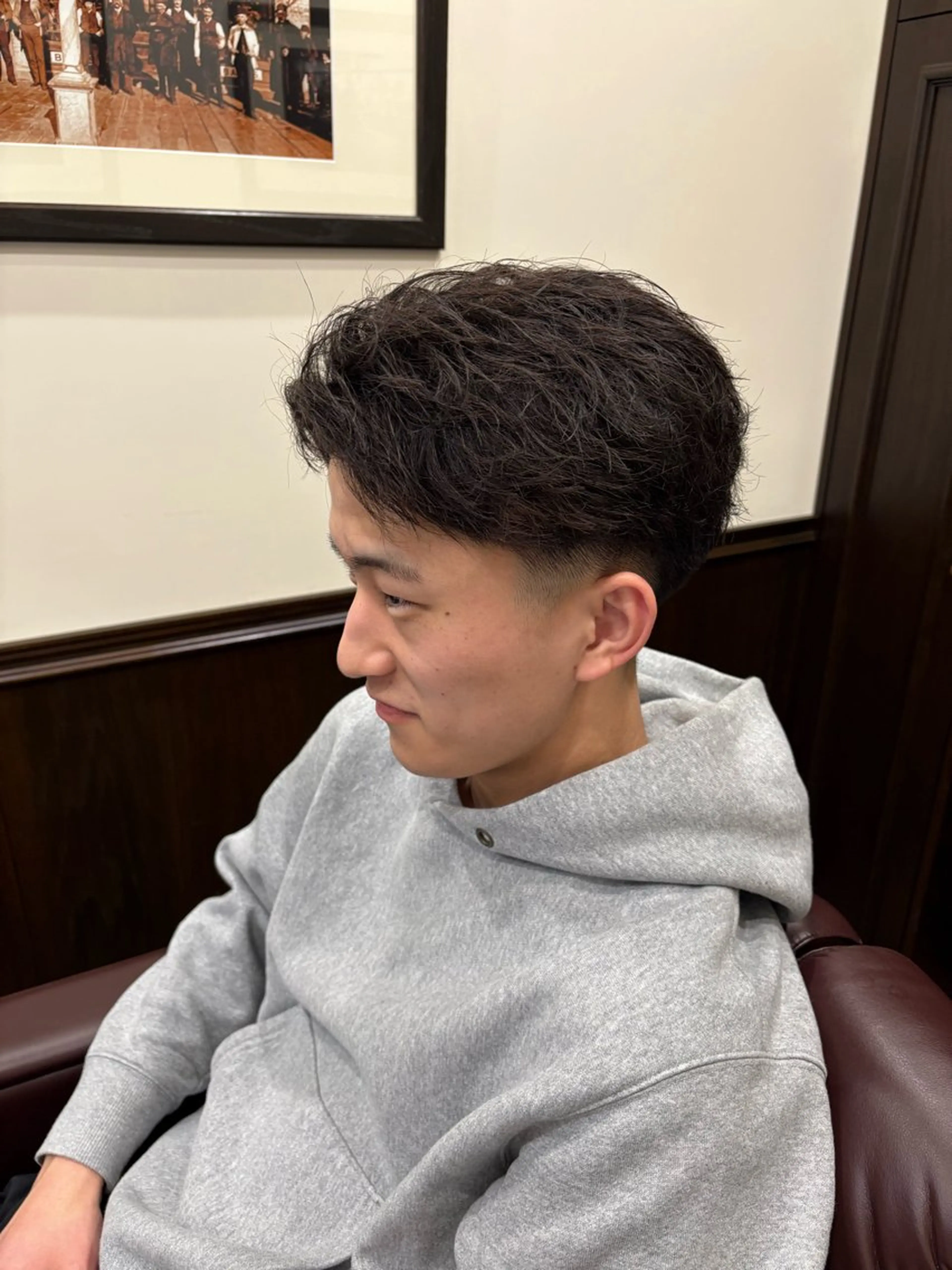 ショート メンズ 浦田 悠真のヘアスタイル