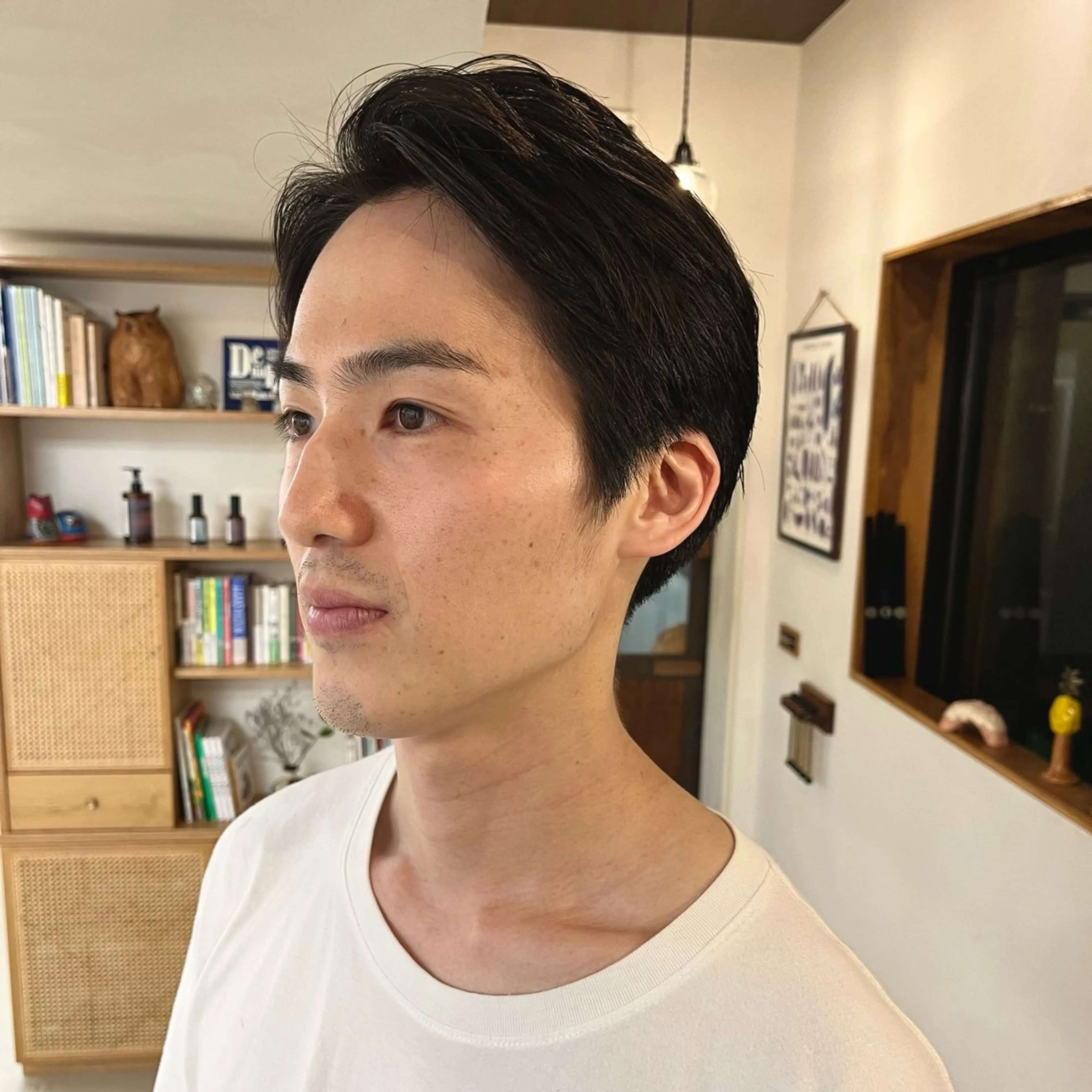 パーマ メンズ 宇野澤 銘のヘアスタイル